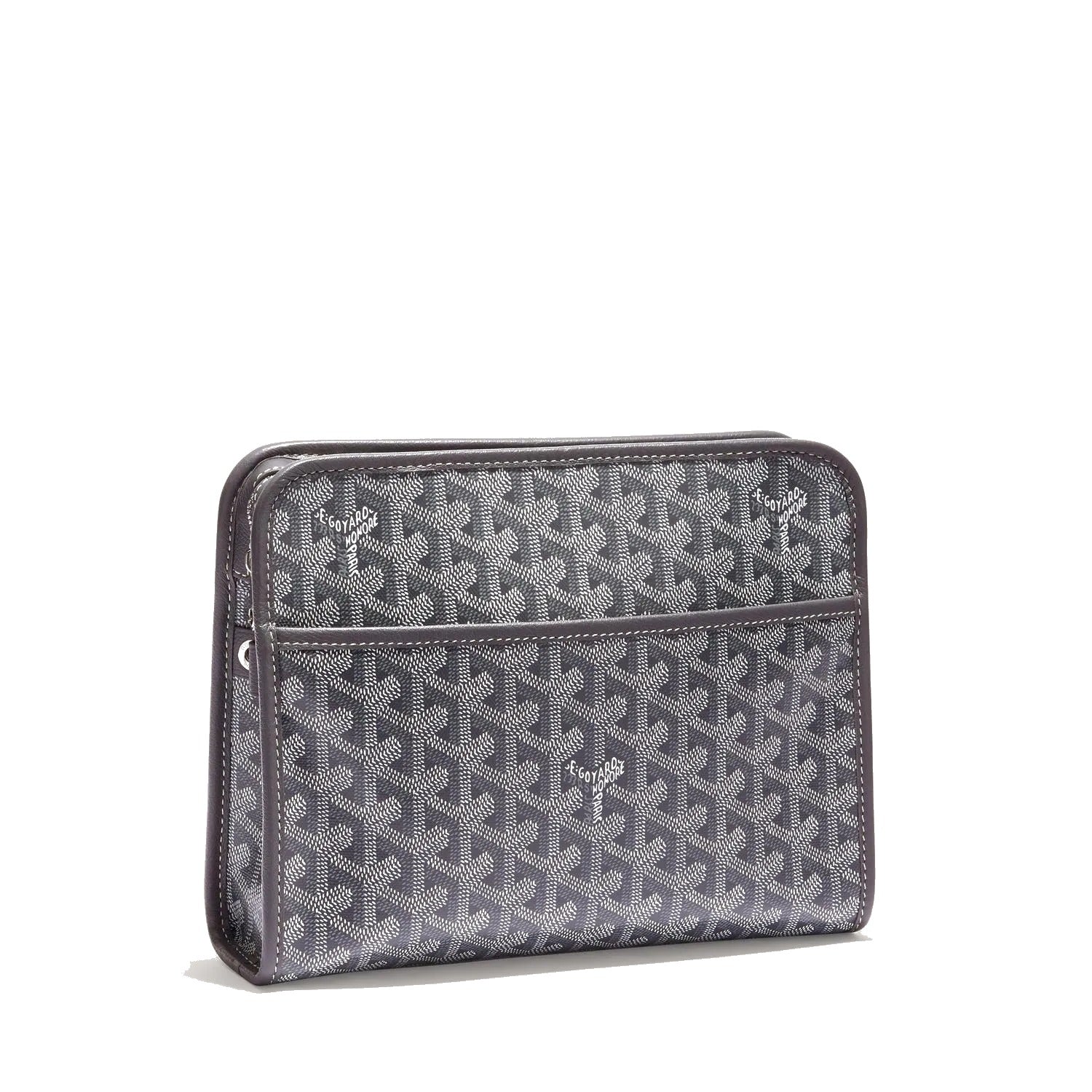 Canvas Toiletry Bag - Medium - Grey