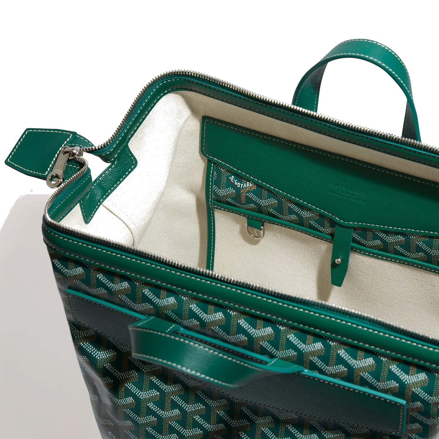 Medium Canvas Backpack - Green - 18