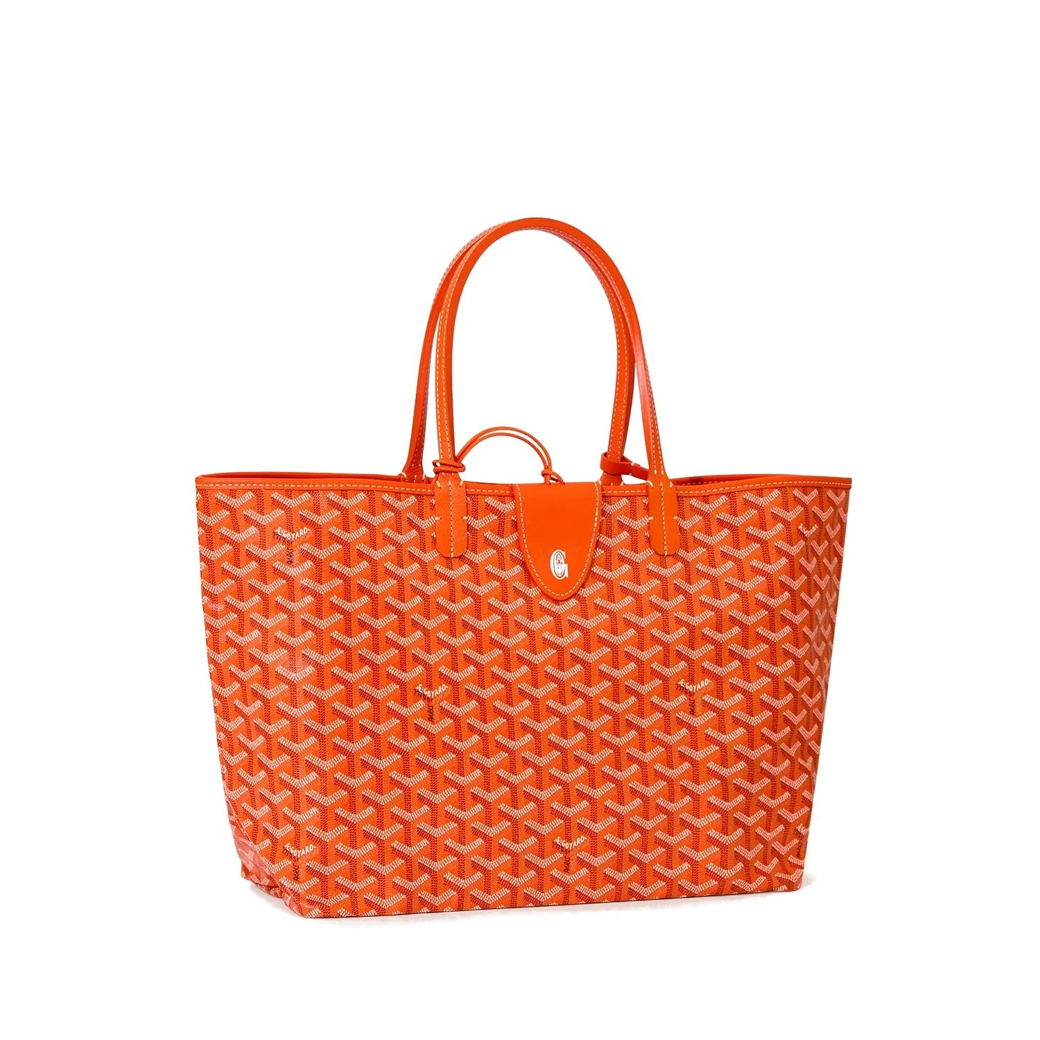 Lightweight Canvas Tote Bag - Small - Orange