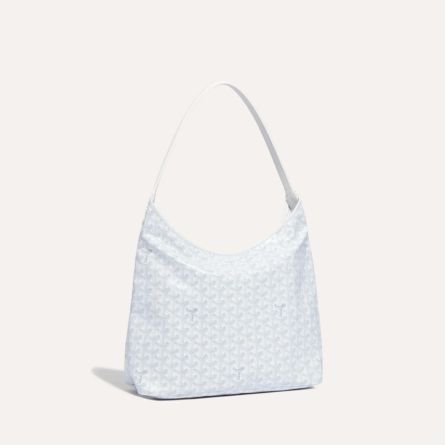 Bohème Hobo Shoulder Bag - White