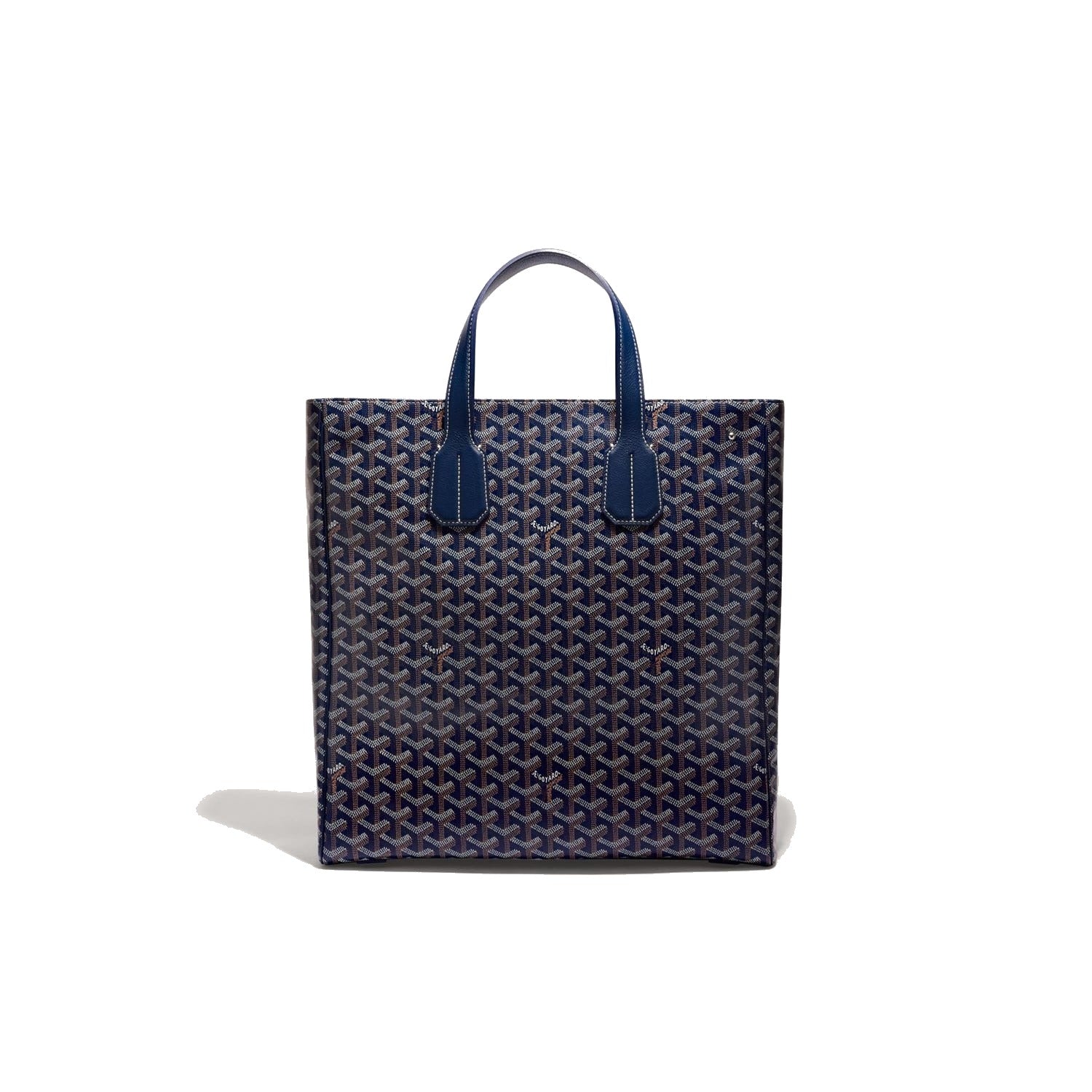 Slim Vertical Crossbody Bag - Navy Blue - 11