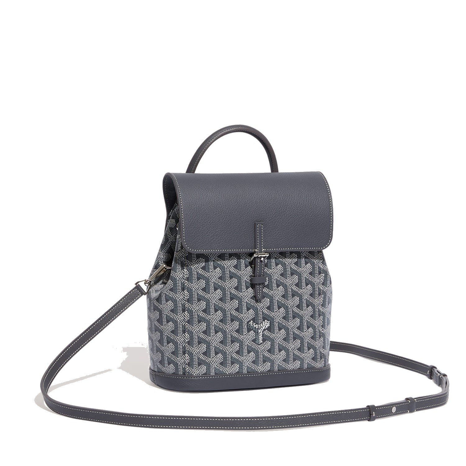 Mini Canvas Backpack - Grey - 54