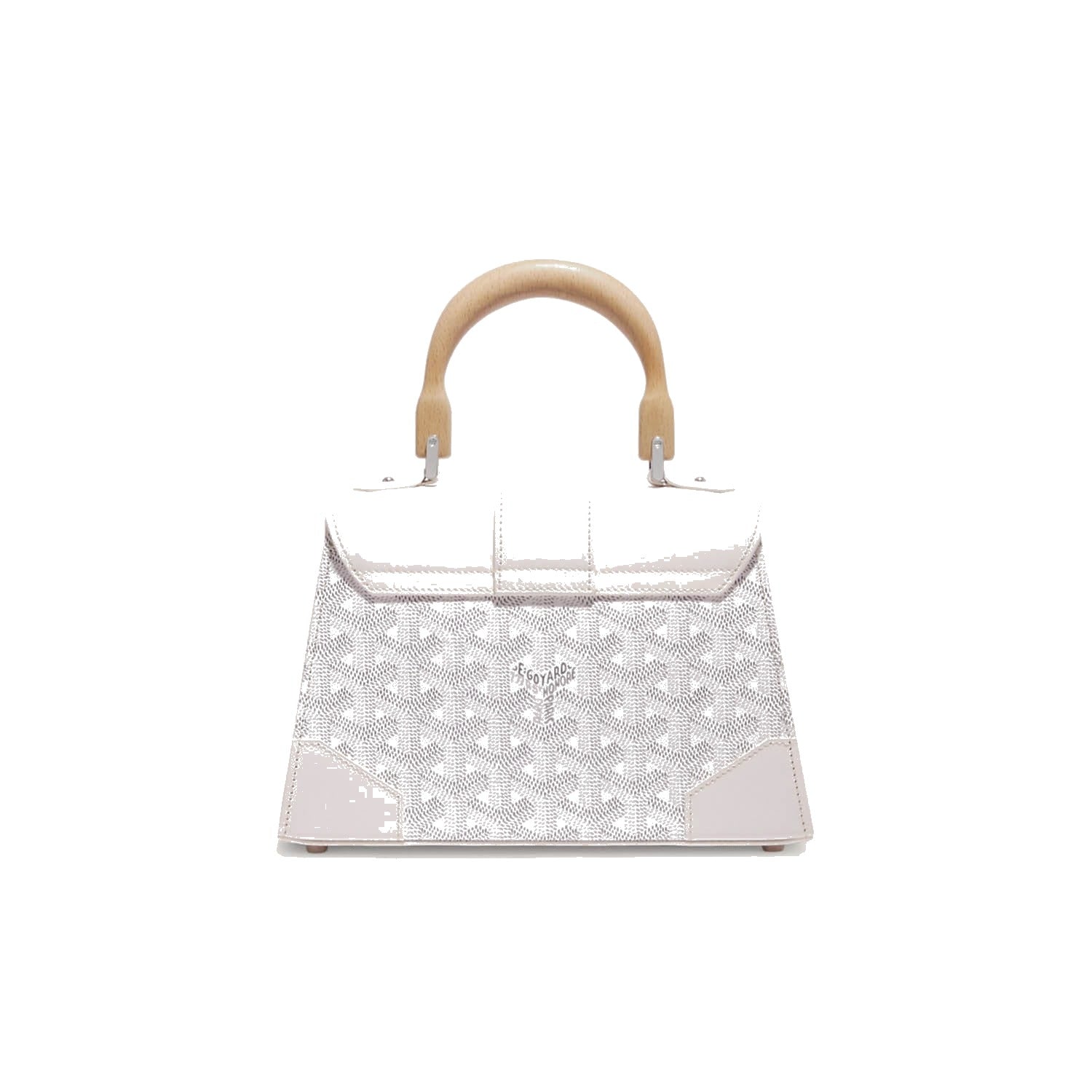 Structured Mini Top-Handle Bag - White - 48