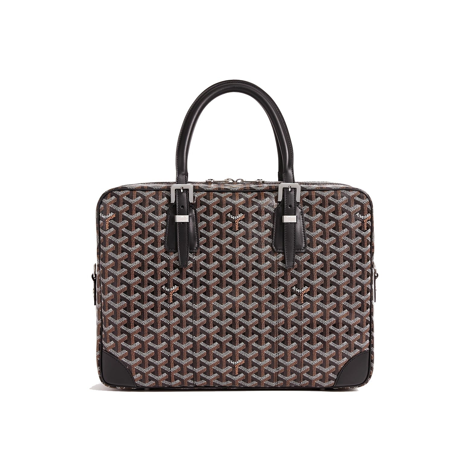 Structured Document Briefcase - Medium - Black - 3