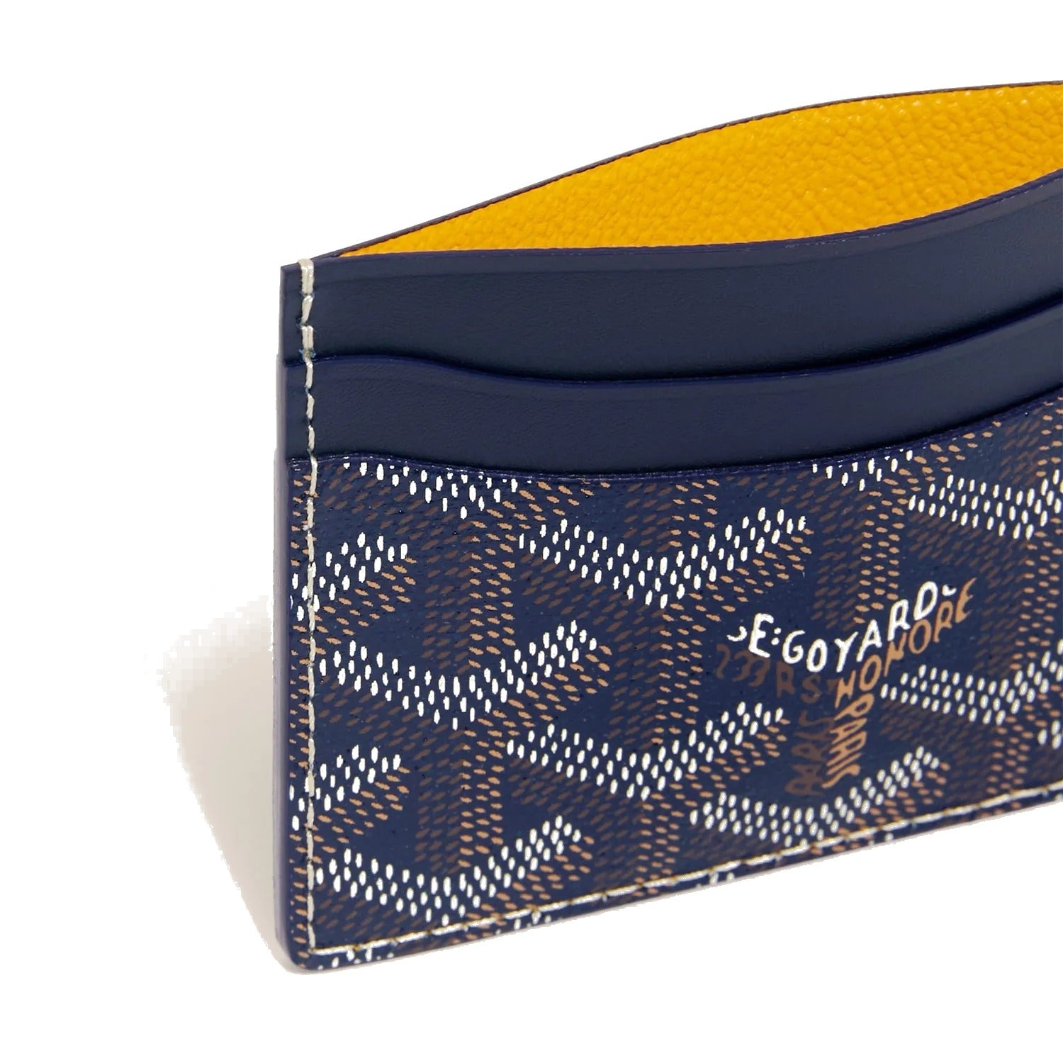 Classic Bi-Fold Card Holder - Navy Blue - 23