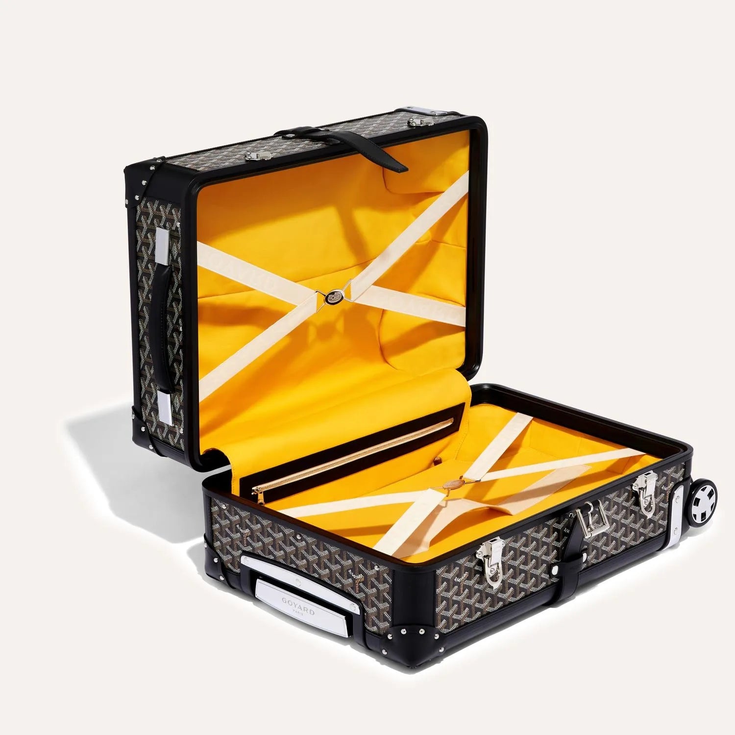 Bourget PM Rolling Suitcase - Black - view 3