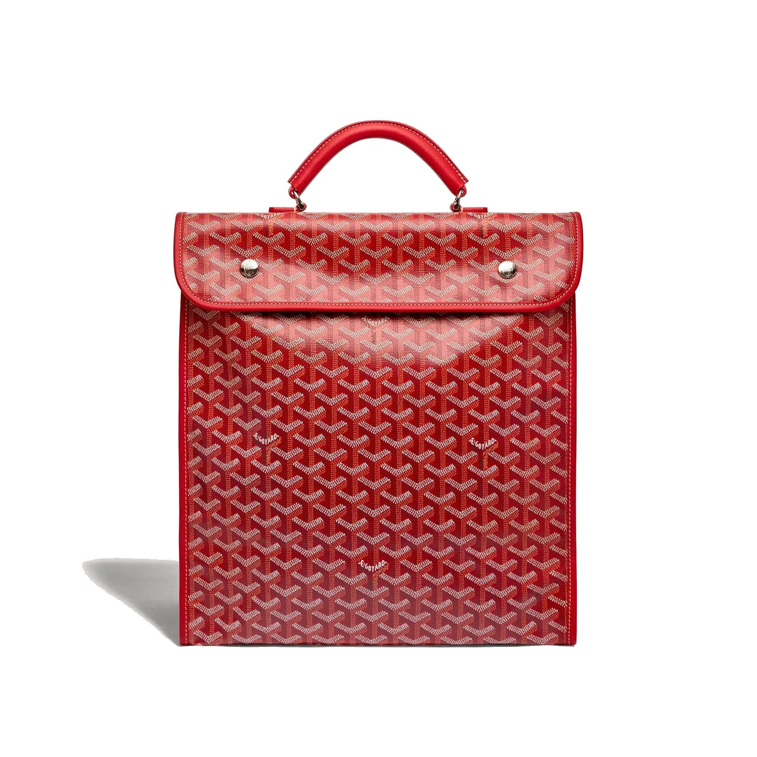Travel Canvas Backpack - Red - 12