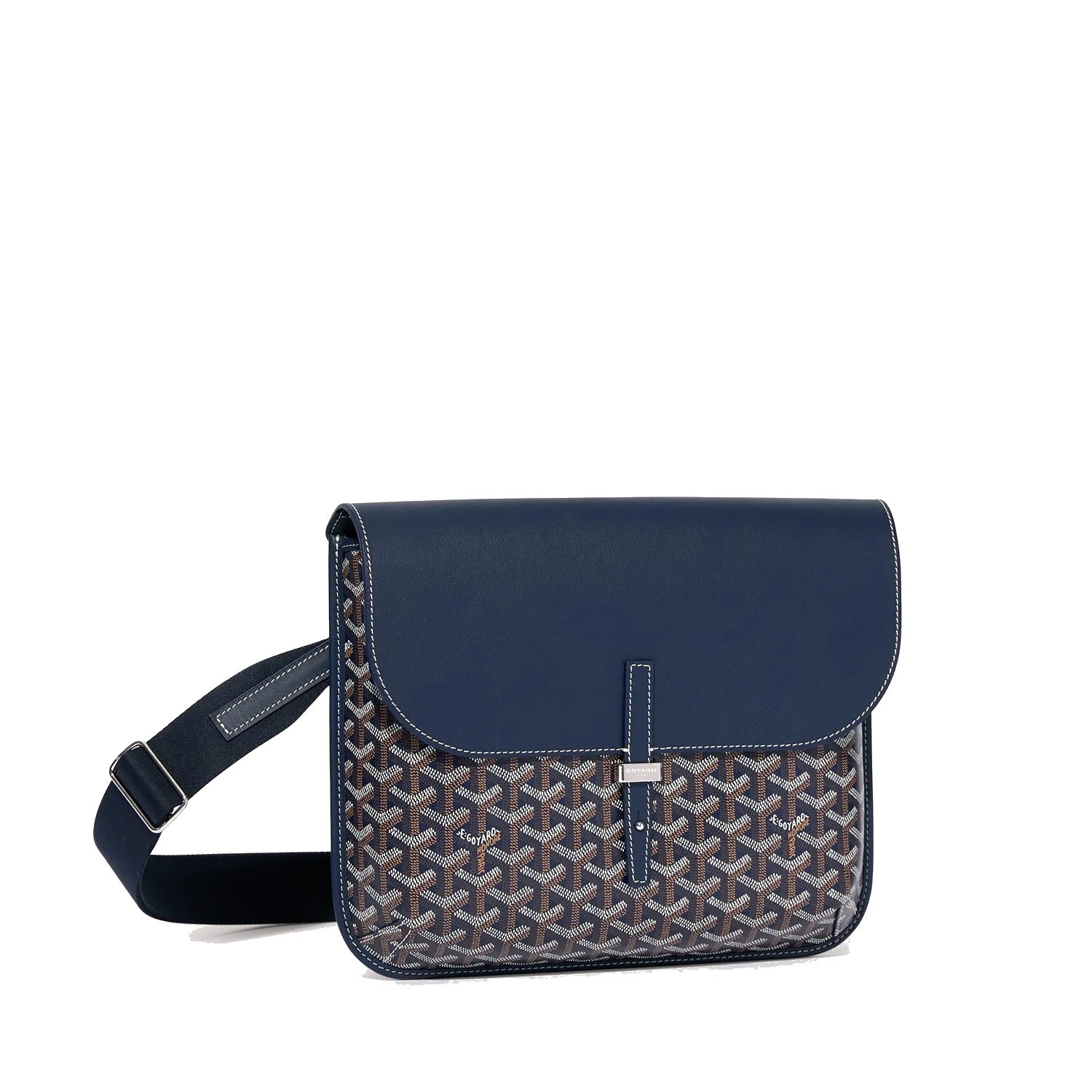Sporty Messenger Crossbody - Medium - Navy Blue