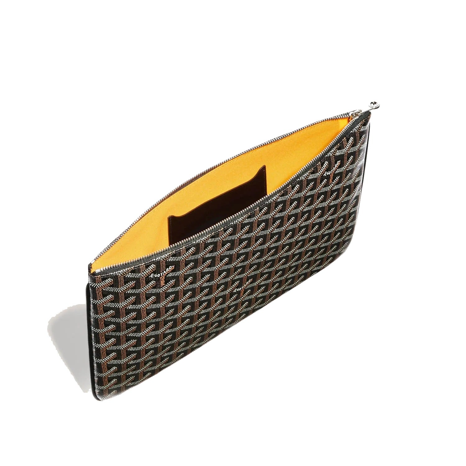 Flat Document Pouch - Medium - Black - 2