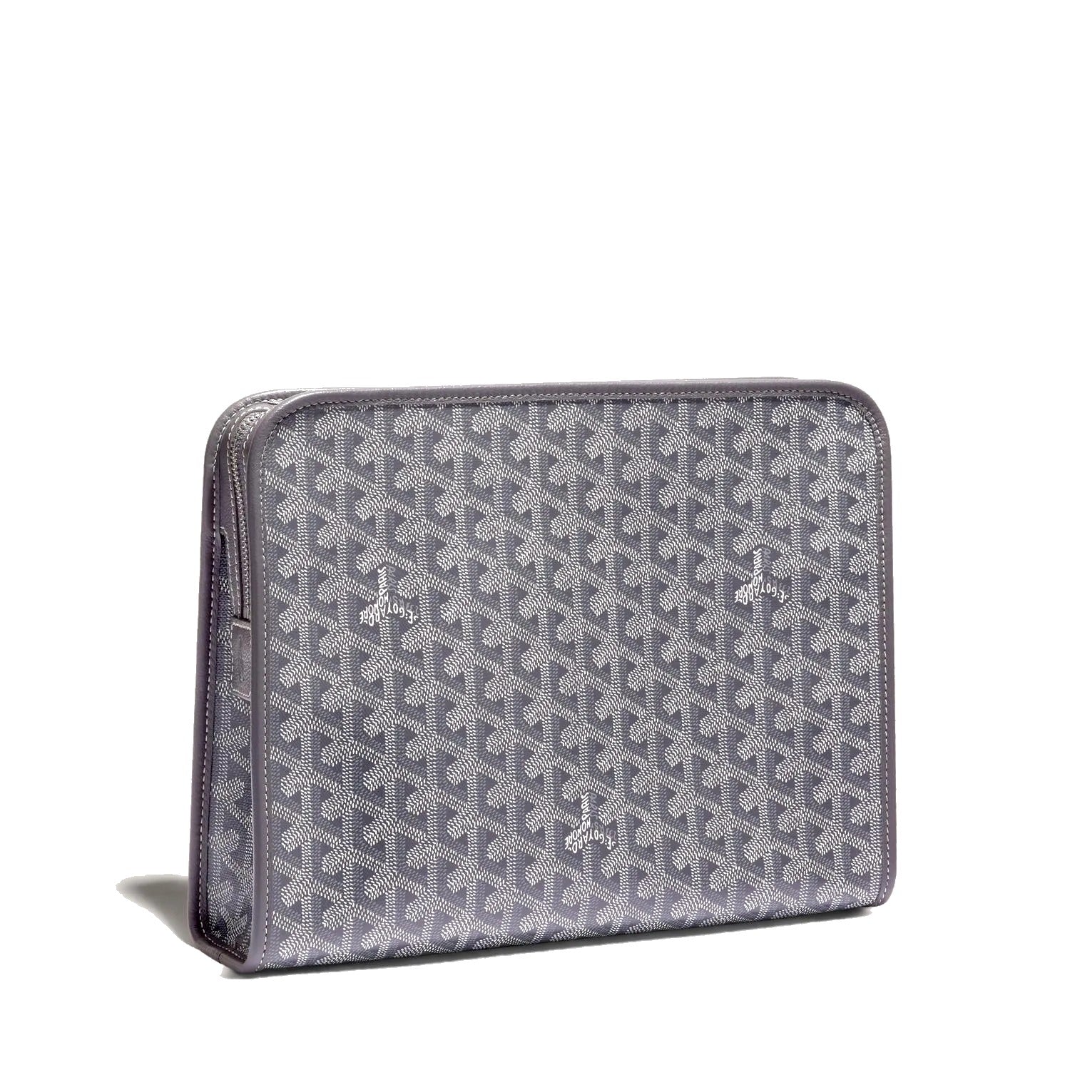 Canvas Toiletry Bag - Large - Grey - 42