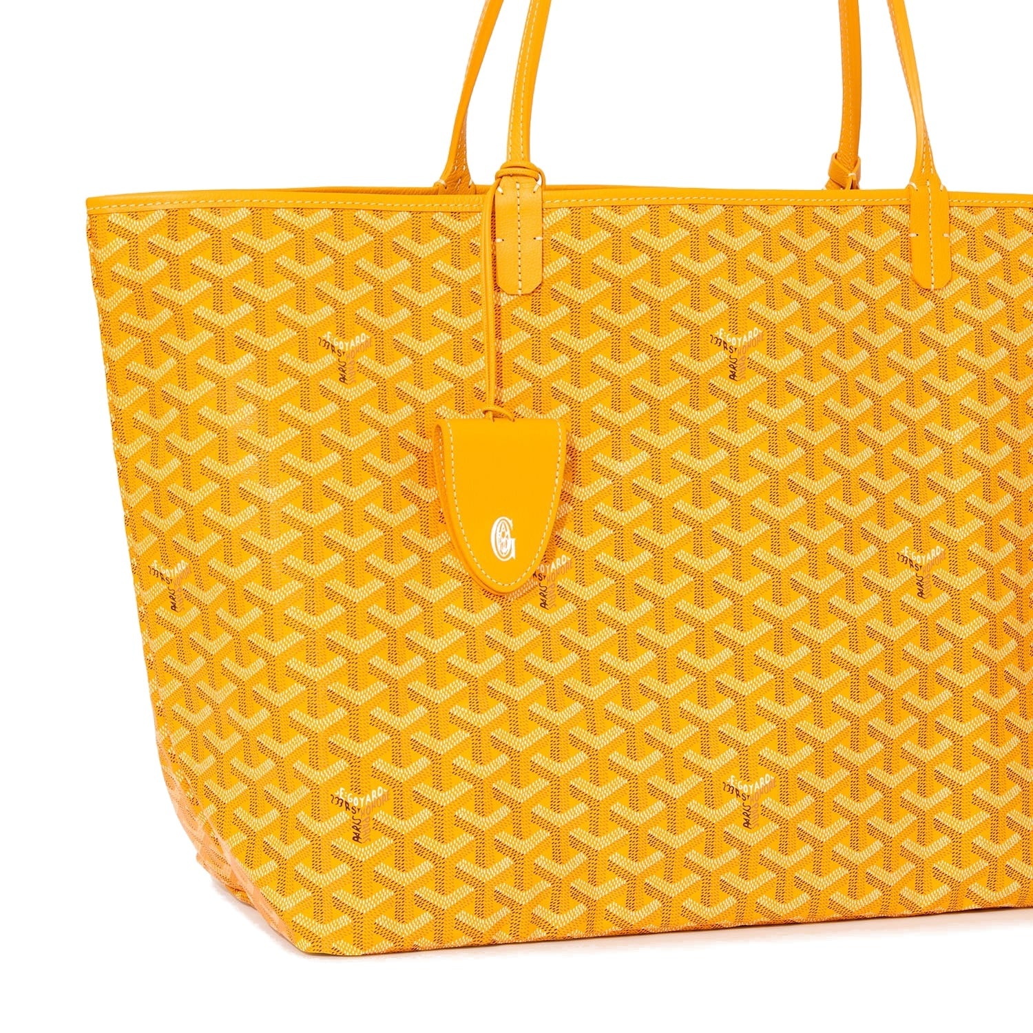 Lightweight Canvas Tote Bag - Large - Yellow - 28
