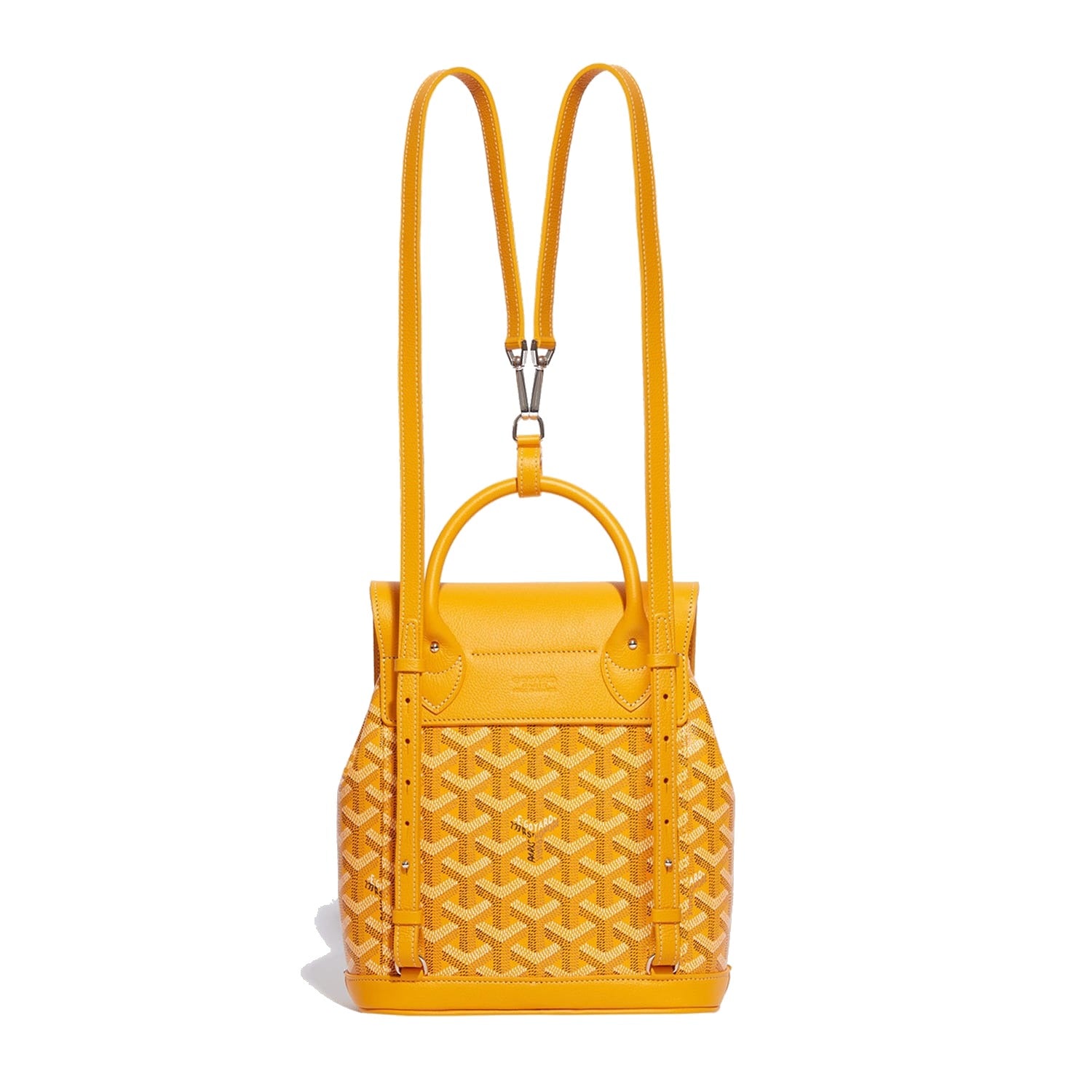Mini Canvas Backpack - Yellow - 23