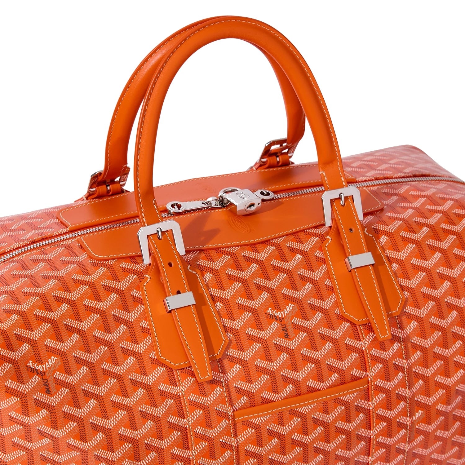 Canvas Bowling Travel Bag - 45cm - Orange - 16