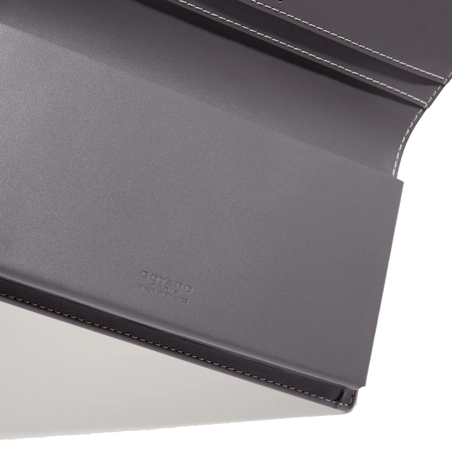 Long Snap Wallet with Card Slots - Grey - 15
