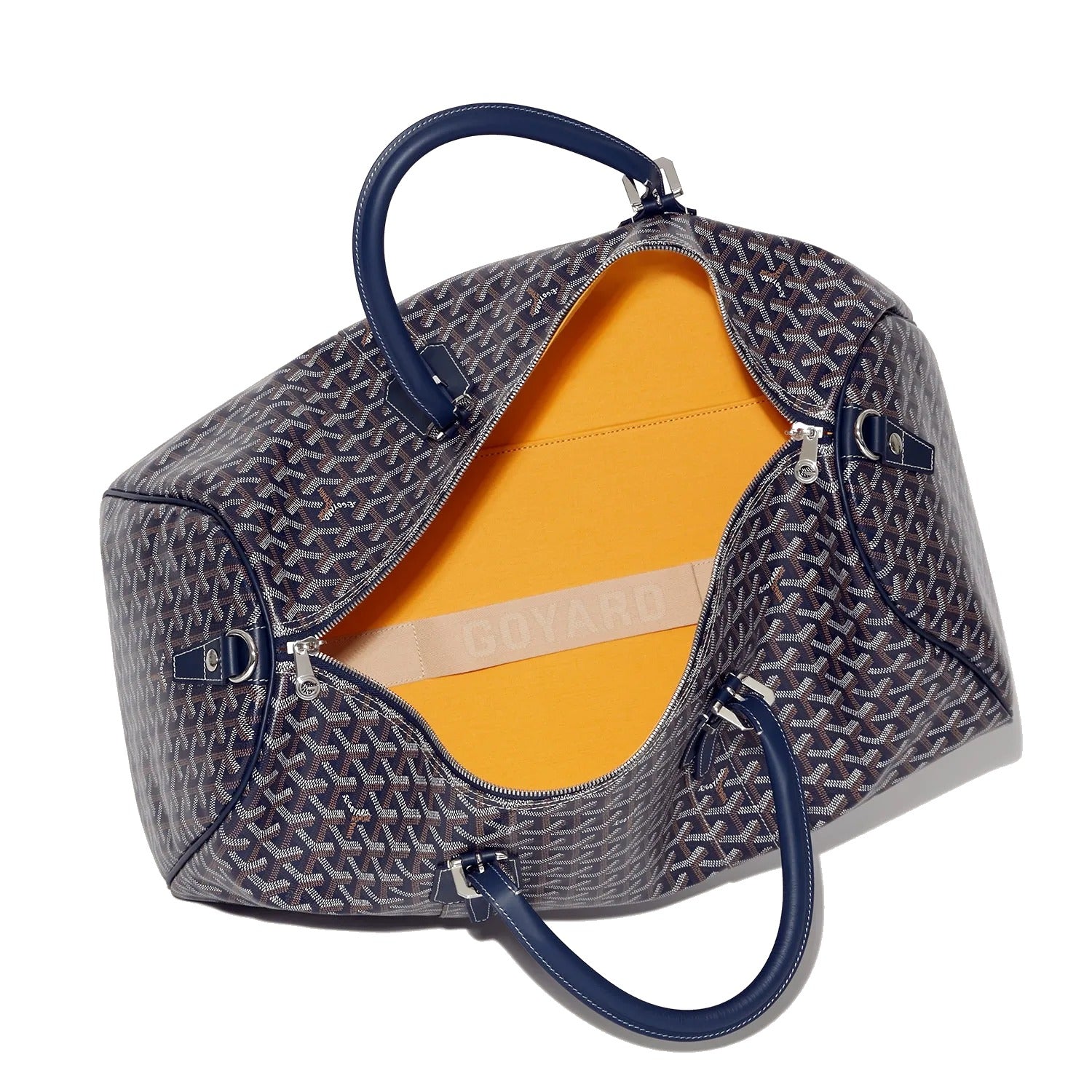 Canvas Travel Duffel - 50cm - Navy Blue - 32