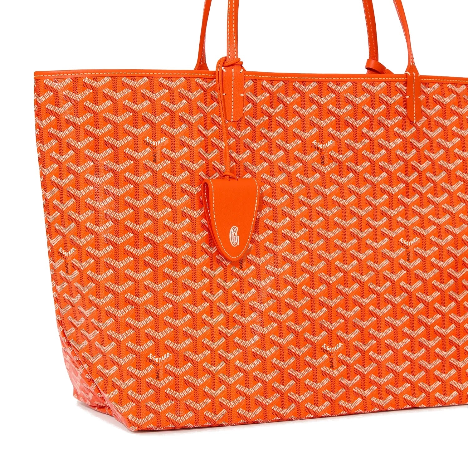 Lightweight Canvas Tote Bag - Large - Orange - 22