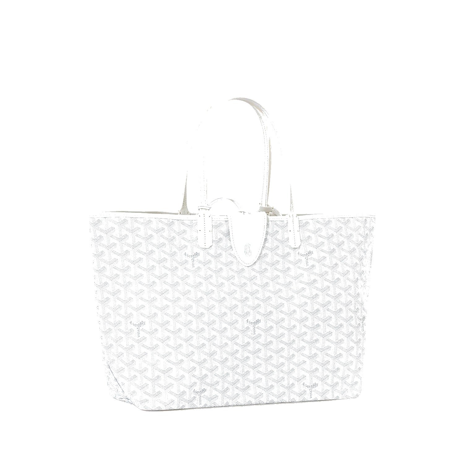 Lightweight Canvas Tote Bag - Small - White