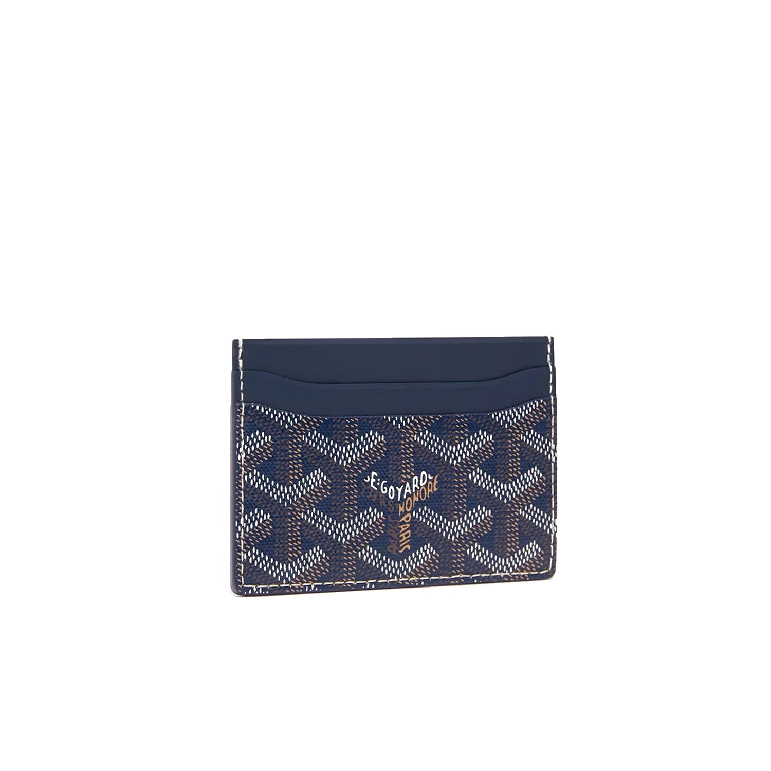 Classic Bi-Fold Card Holder - Navy Blue
