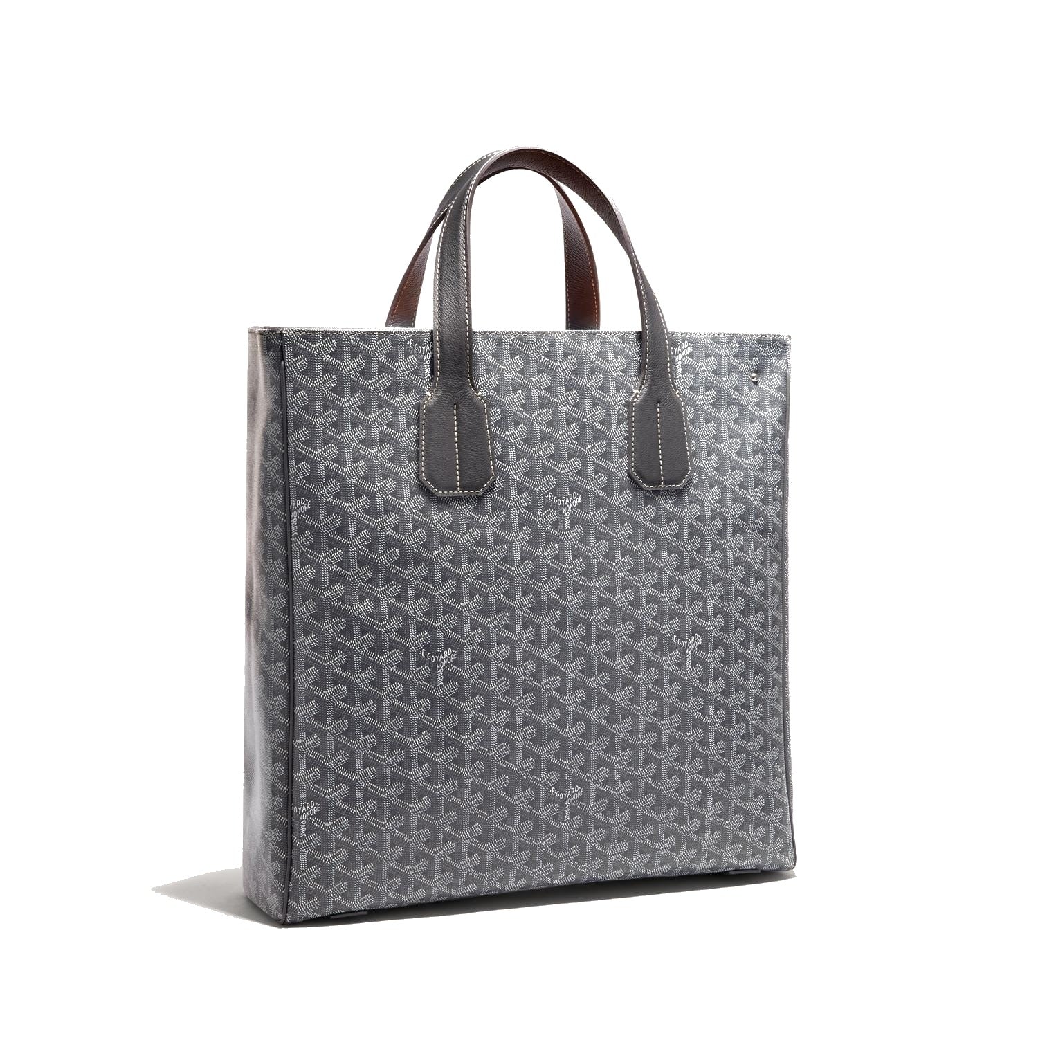 Slim Vertical Crossbody Bag - Grey