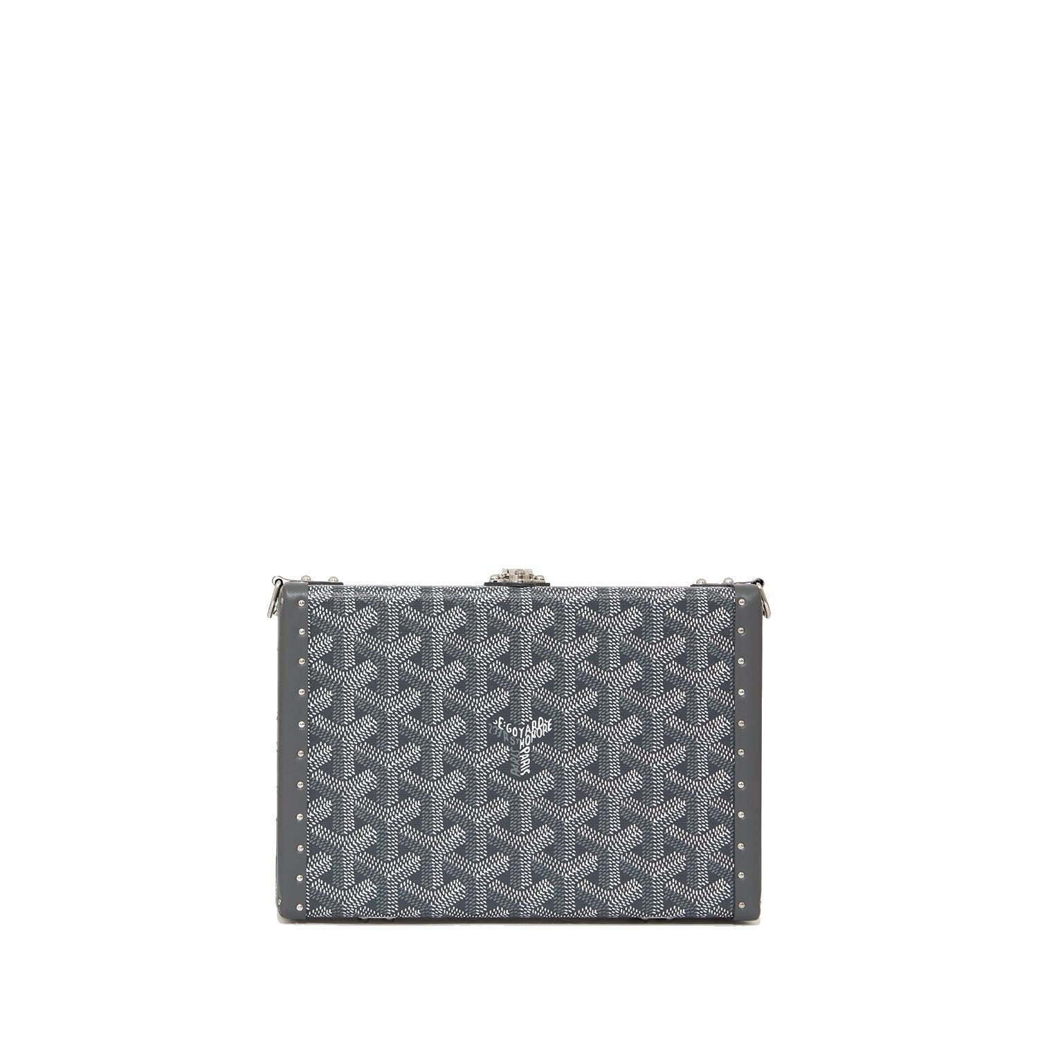 Trunk Crossbody Box Bag - Grey - 42