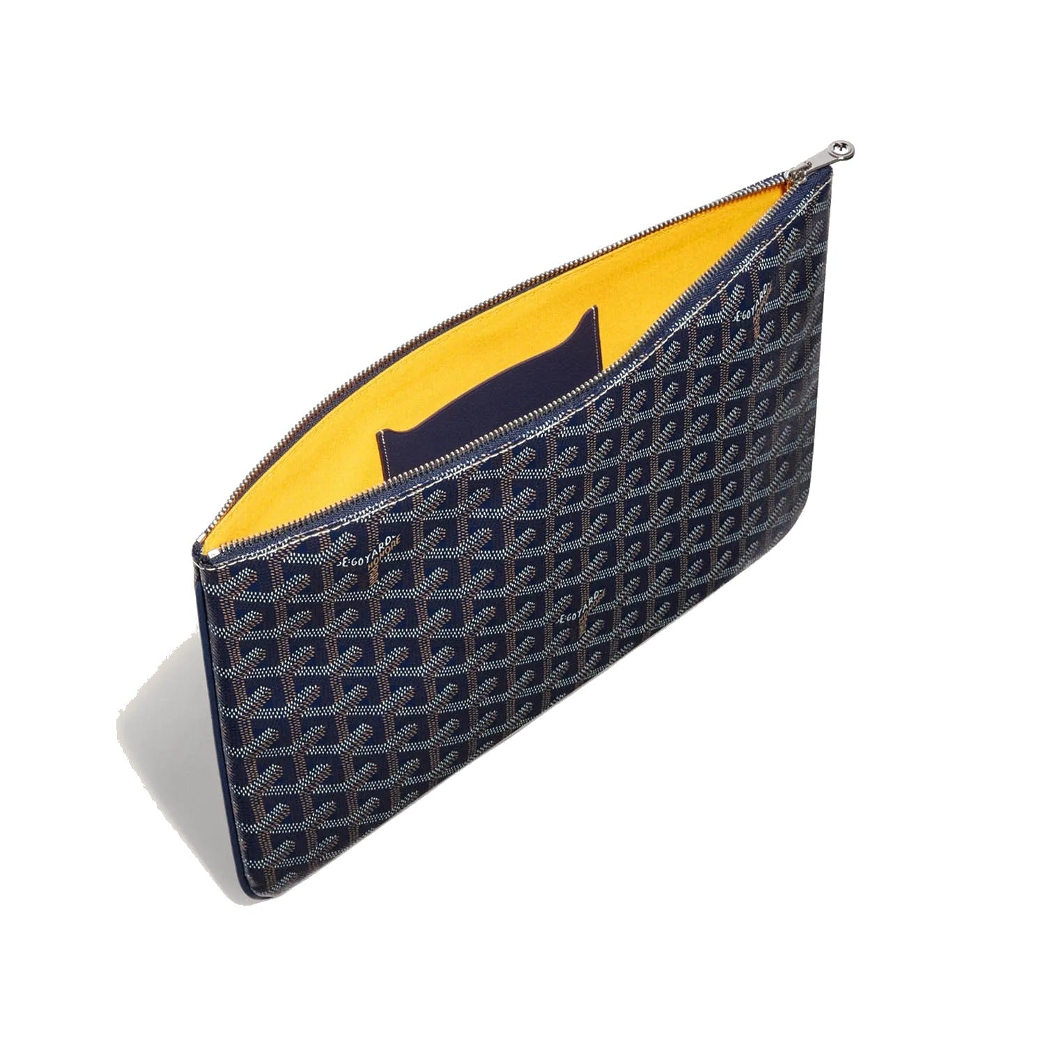 Flat Document Pouch - Medium - Navy Blue - 23
