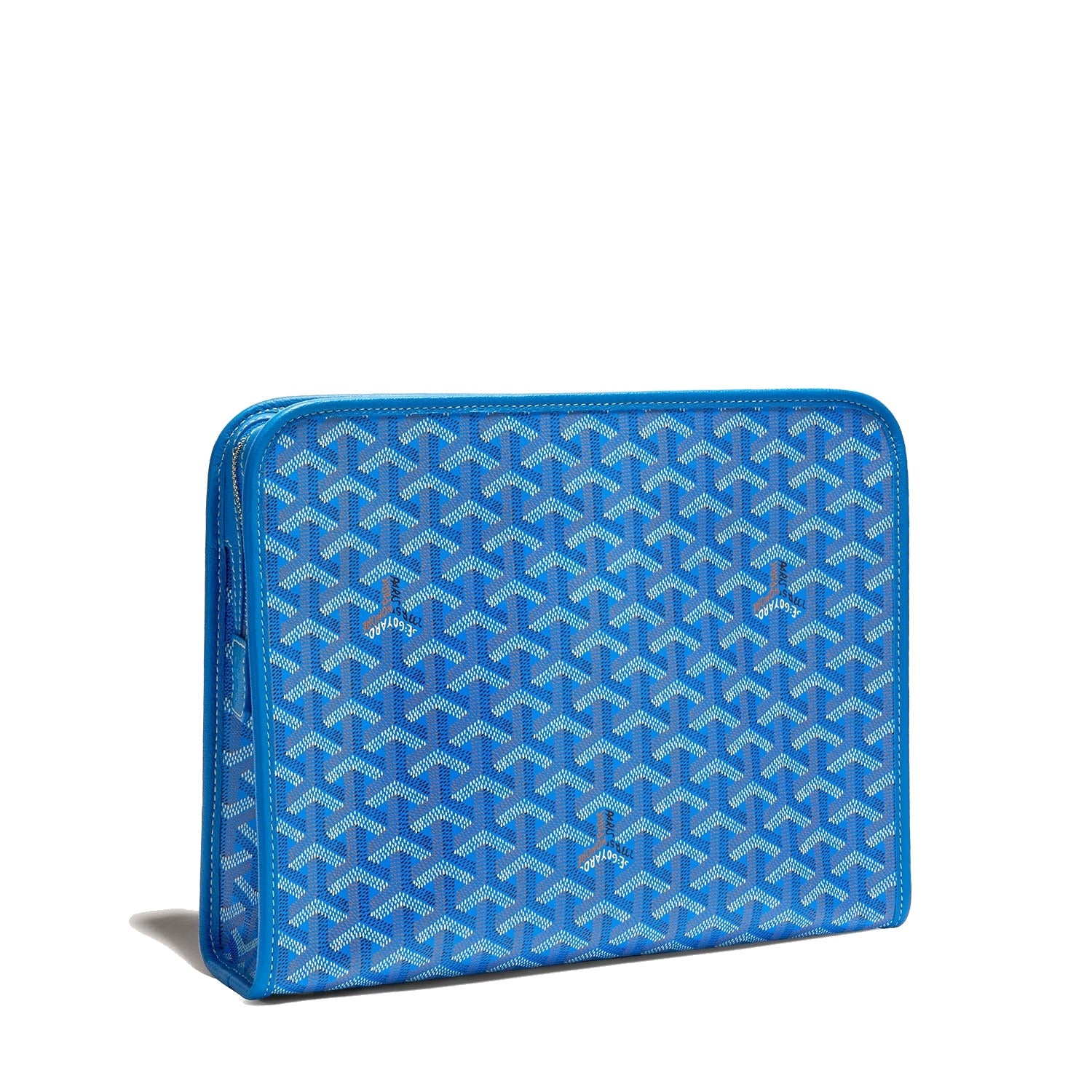 Canvas Toiletry Bag - Large - Sky Blue - 26