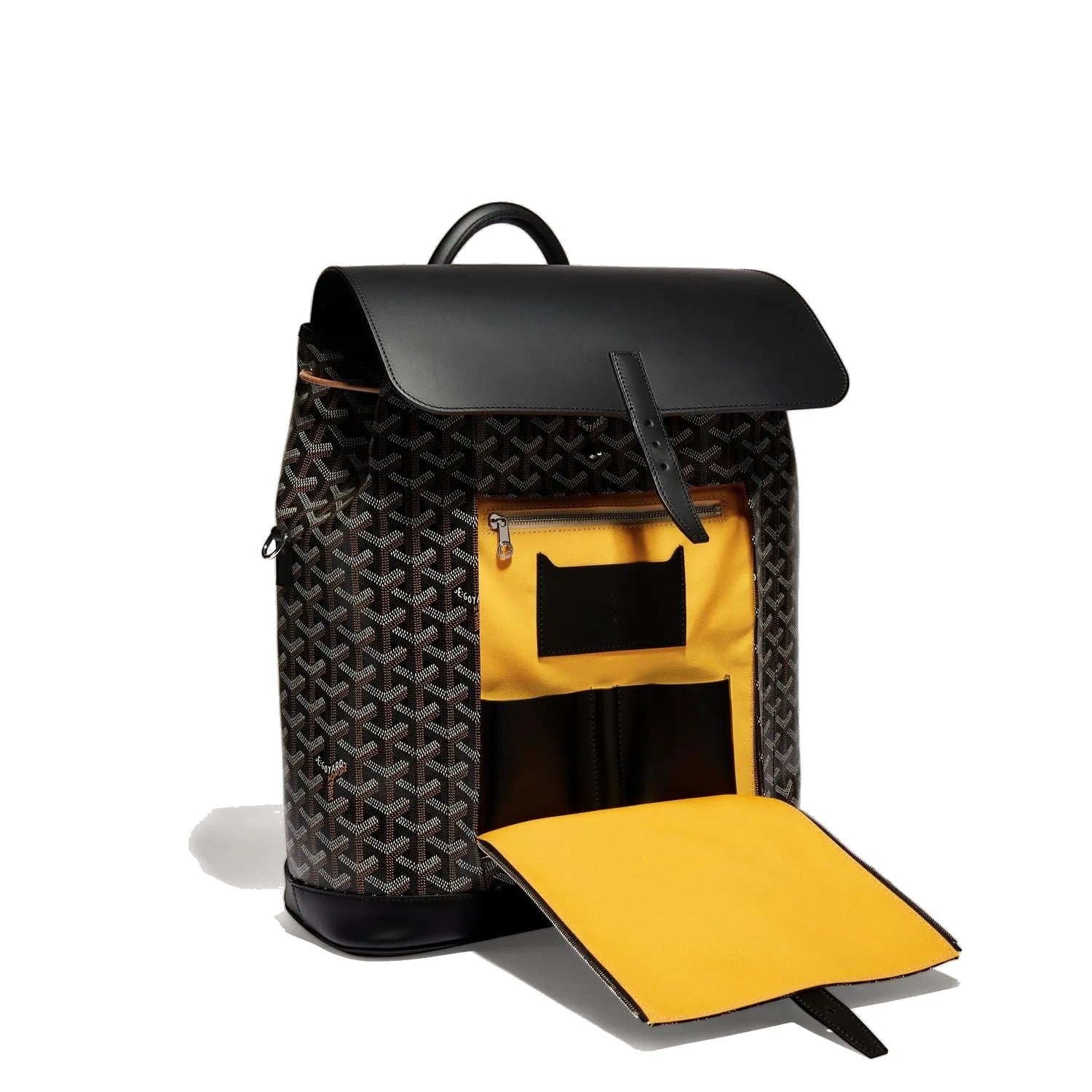 Medium Canvas Backpack - Black - 5