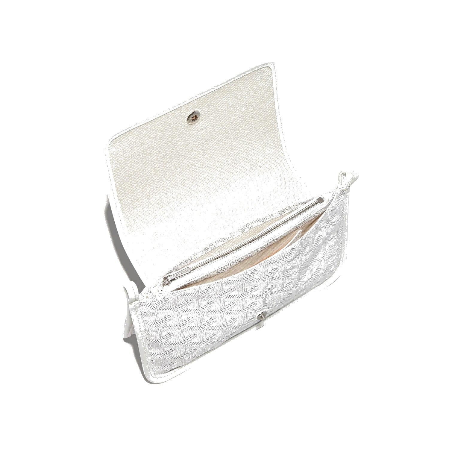 Crossbody Pouch Wallet - White - 40