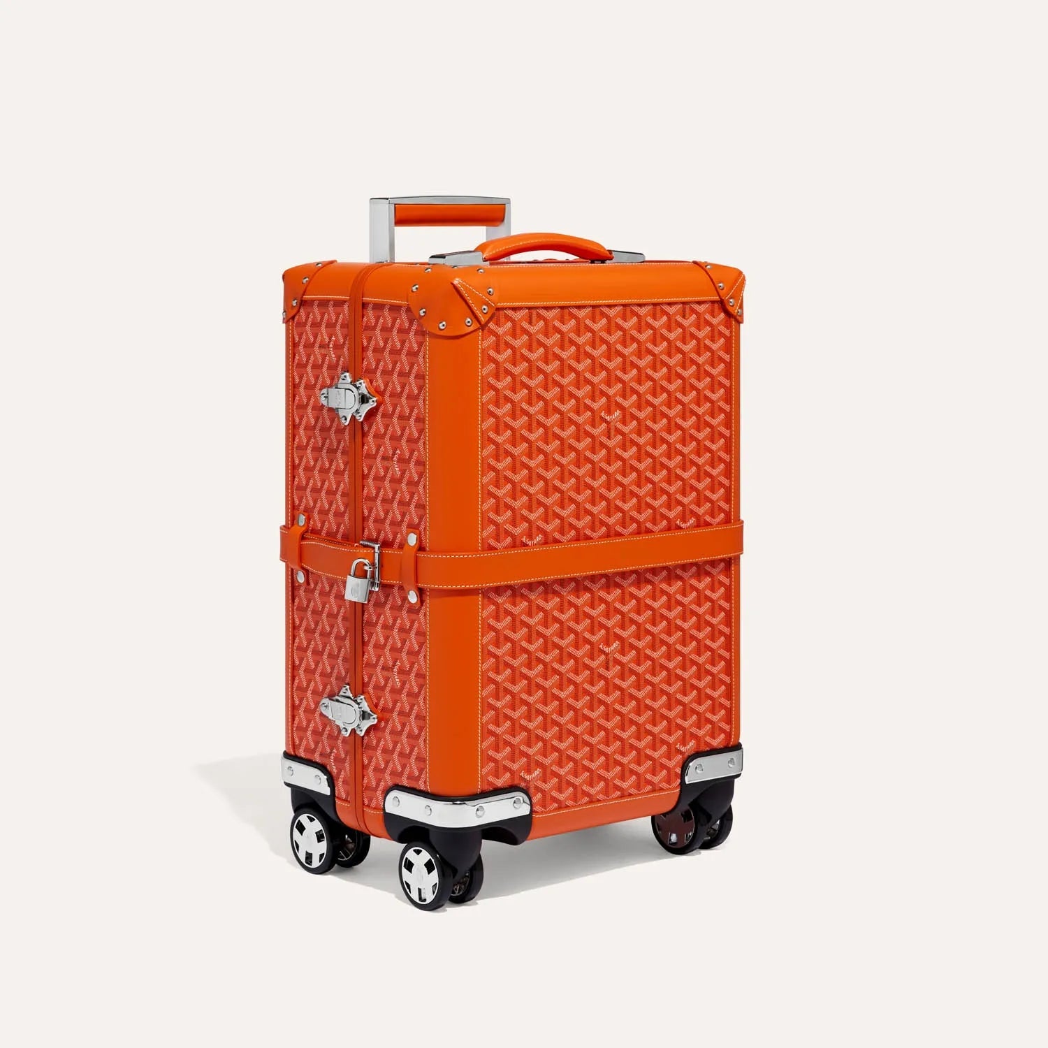 Bourget PM Rolling Suitcase - Orange