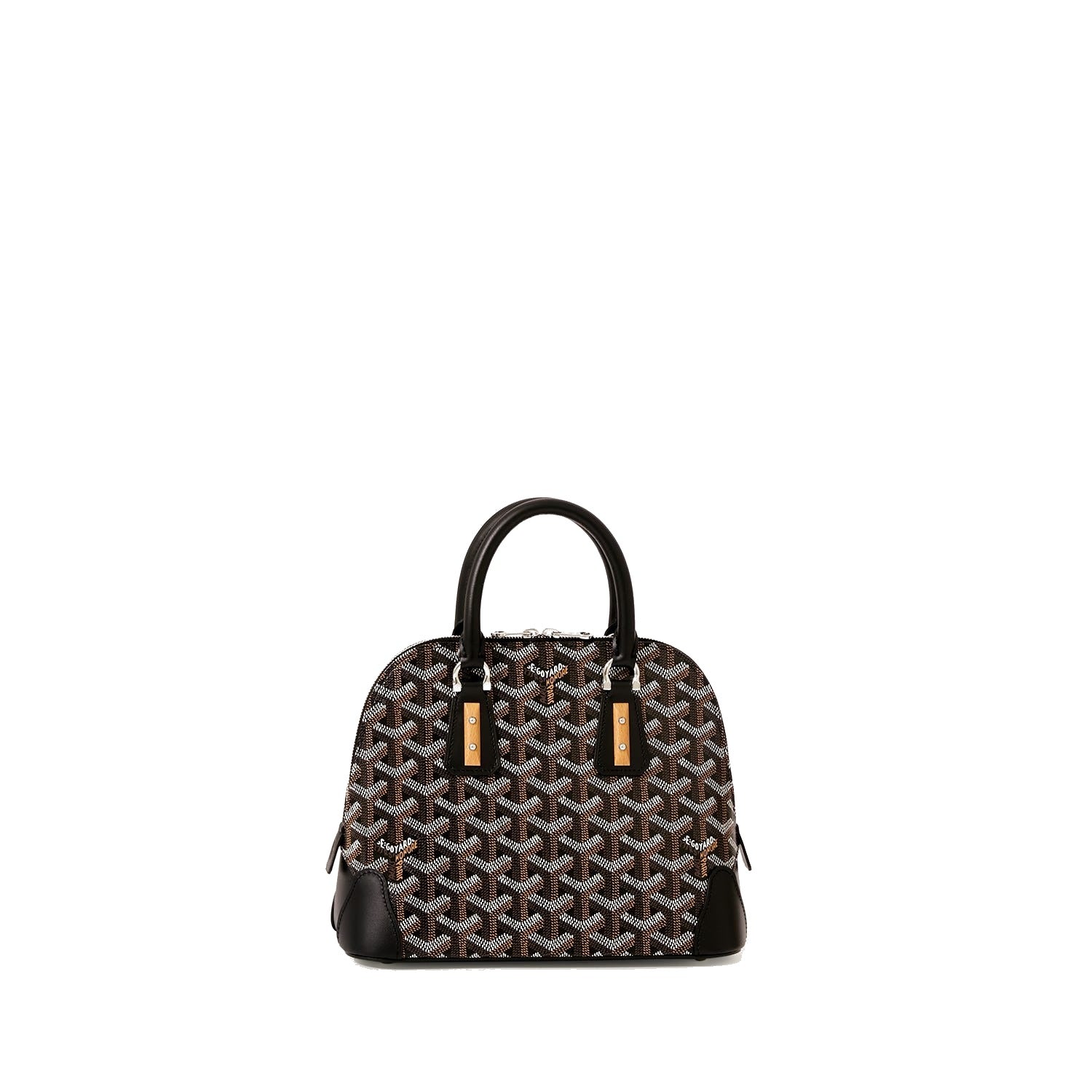 Mini Structured Top-Handle Bag - Black - 2