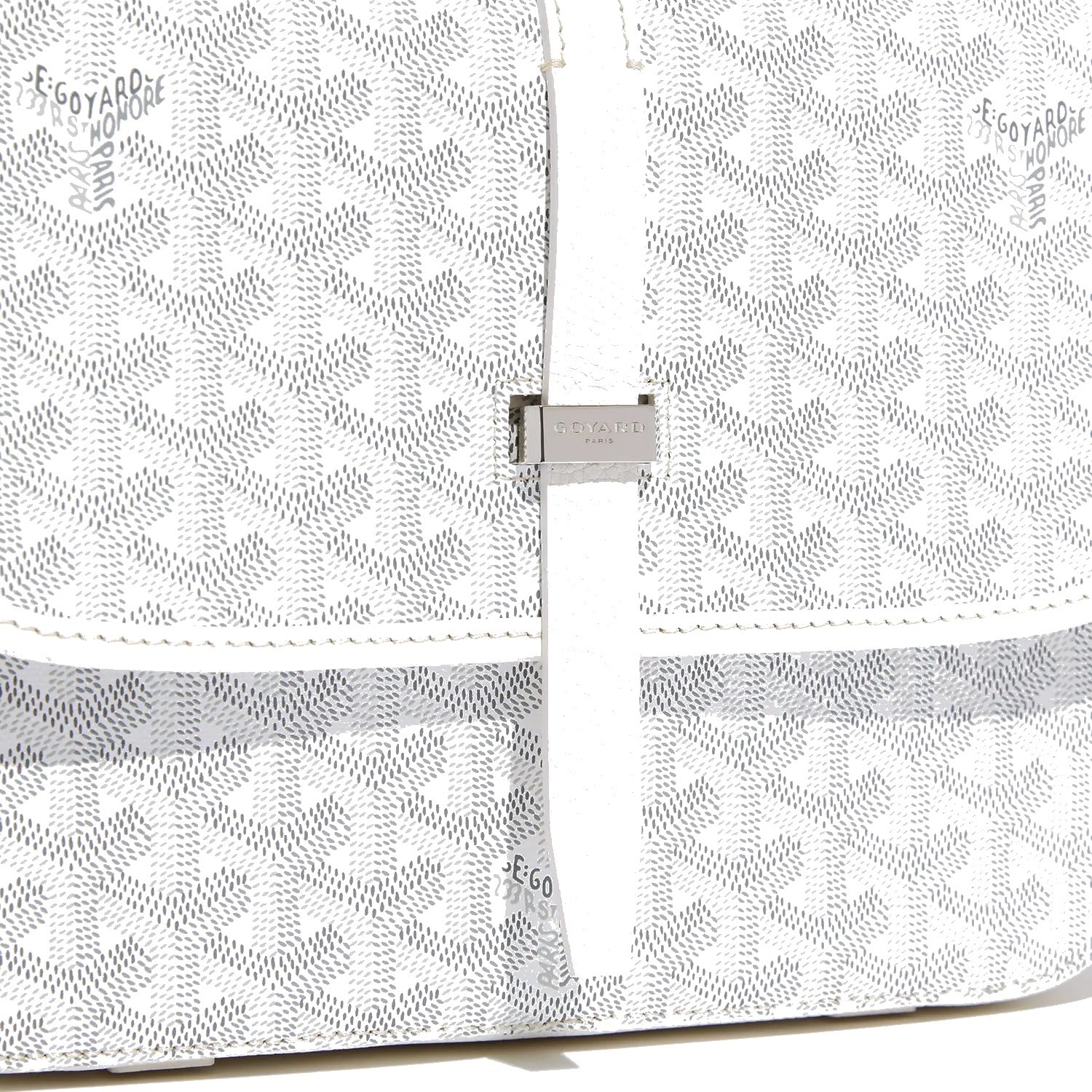 Canvas Crossbody Messenger - Medium - White - 50