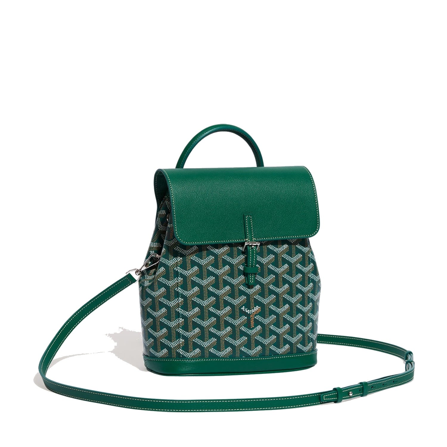 Mini Canvas Backpack - Green - 29