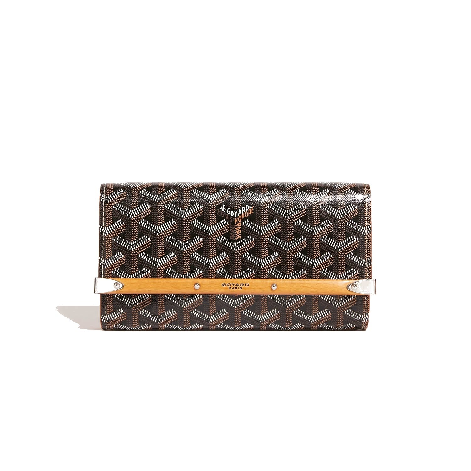 Mini Evening Clutch Case - Black & Tan - 6