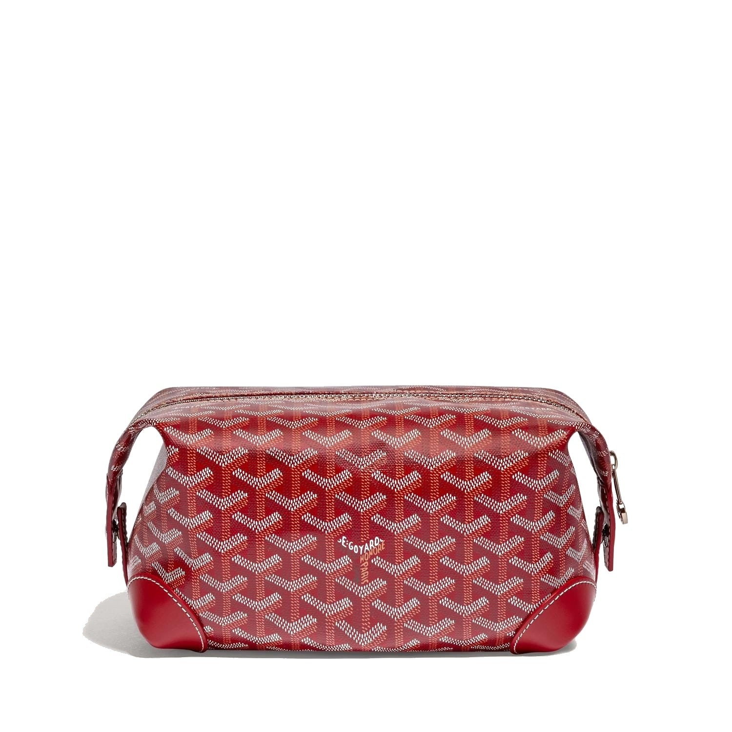 Canvas Bowling Toiletry Bag - Red - 10