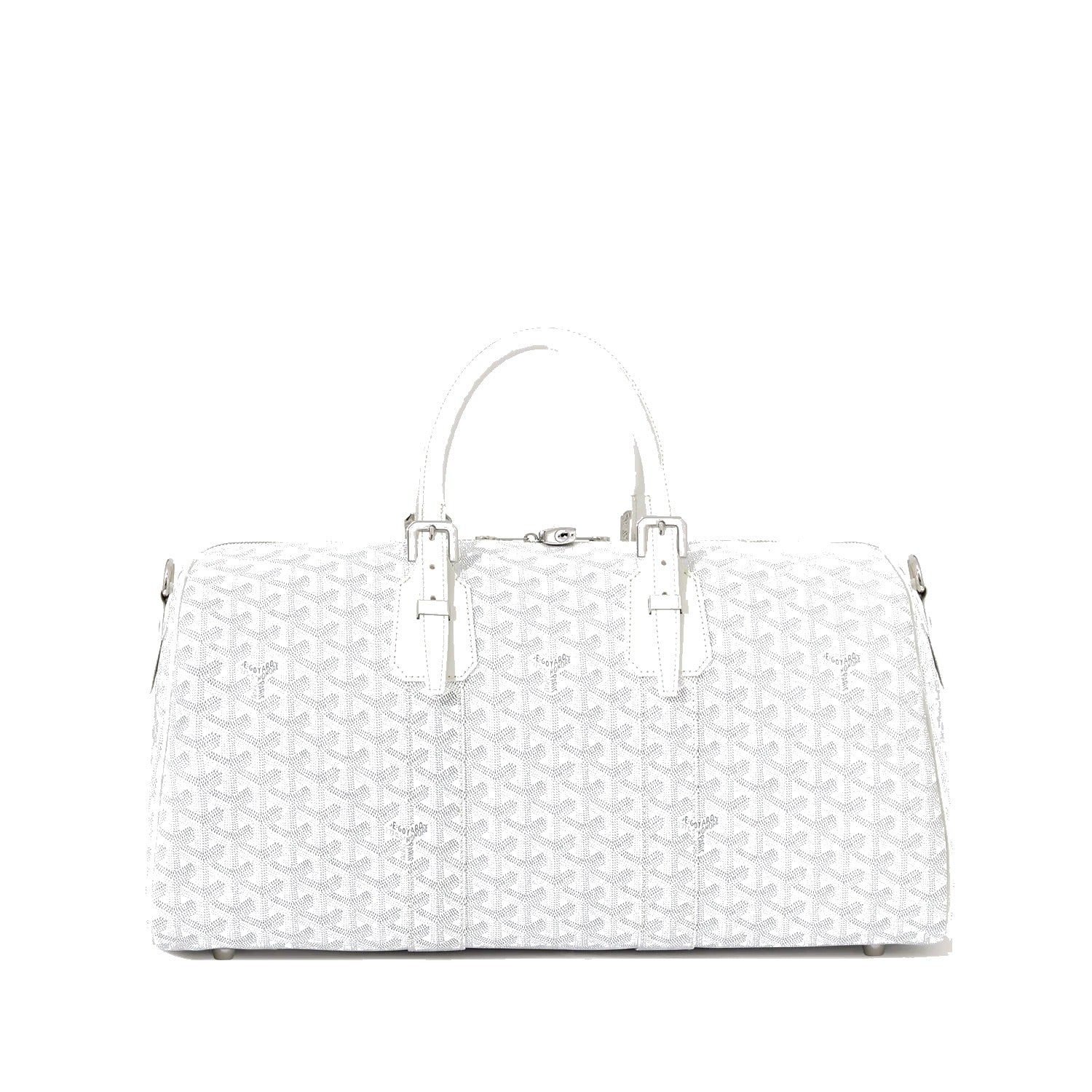 Canvas Travel Duffel - 45cm - White - 38