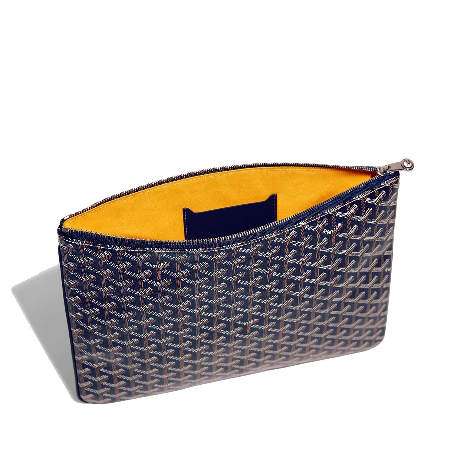 Flat Document Pouch - Extra Large - Navy Blue - 11