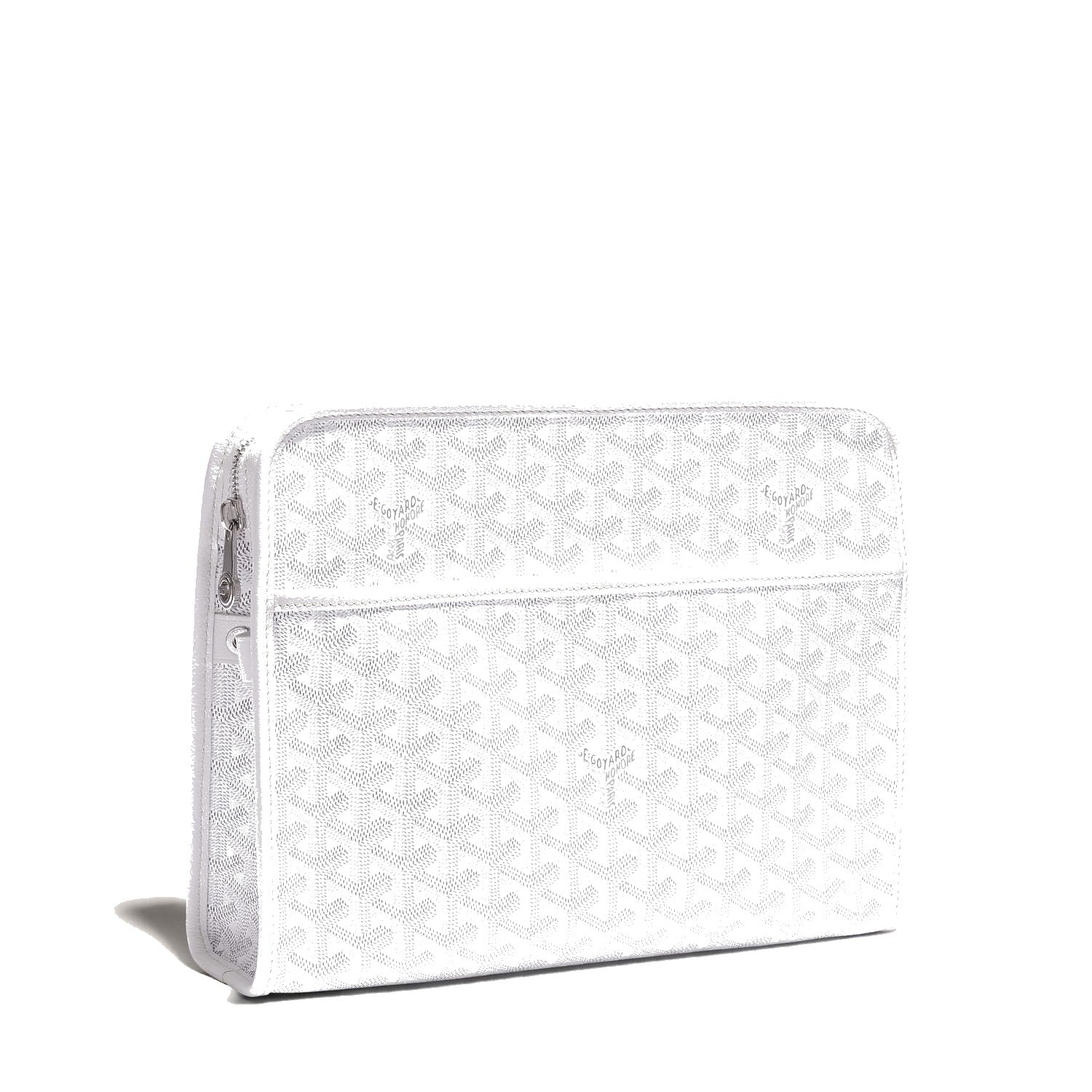 Canvas Toiletry Bag - Large - White