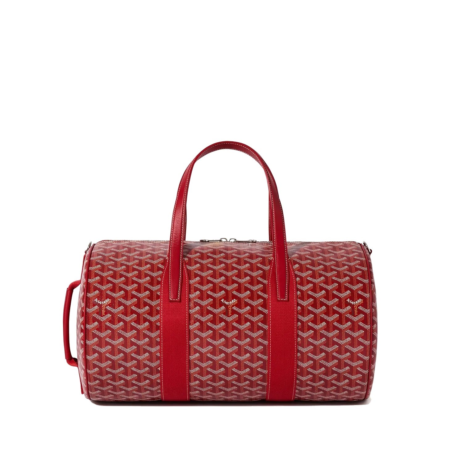 Canvas Sports Duffel Bag - Red - 10