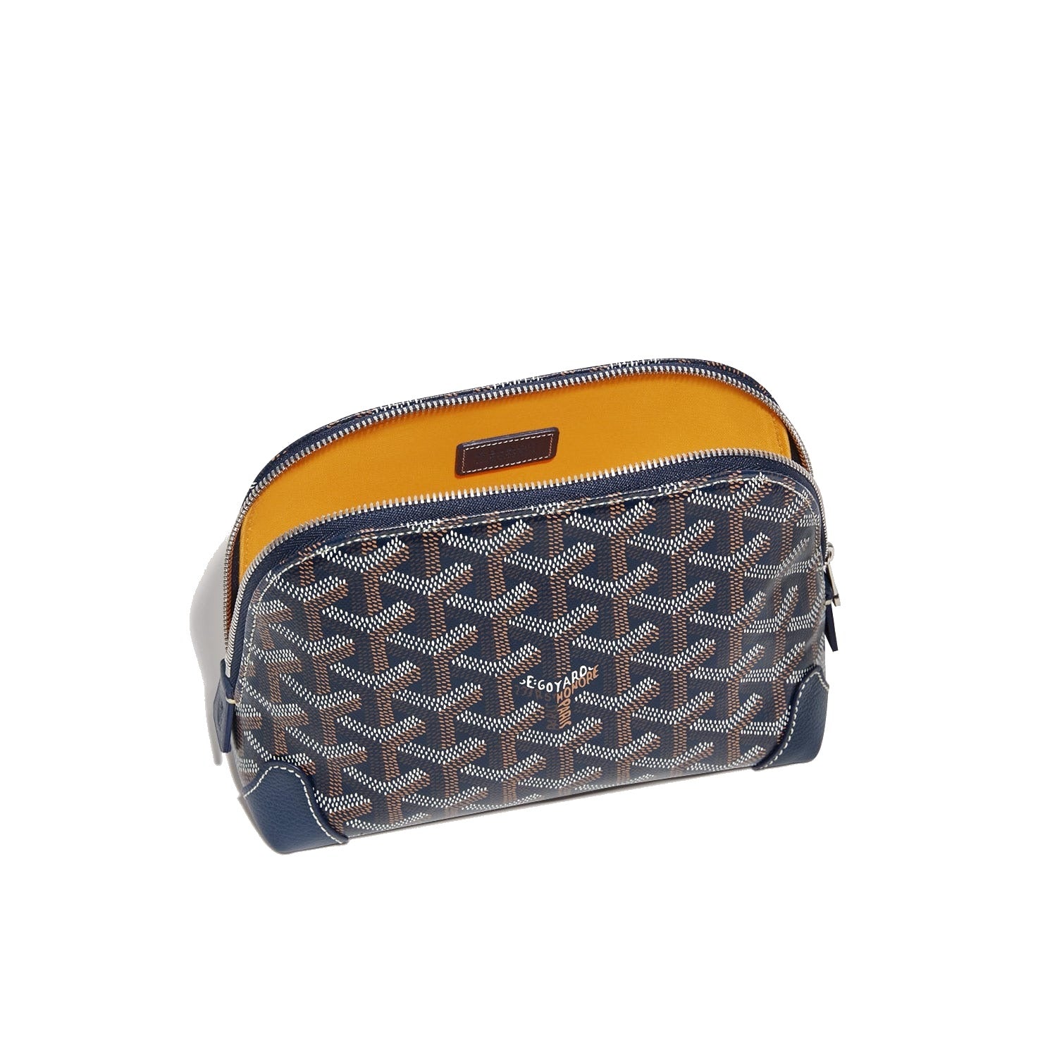 Canvas Cosmetic Pouch - Navy Blue - 31