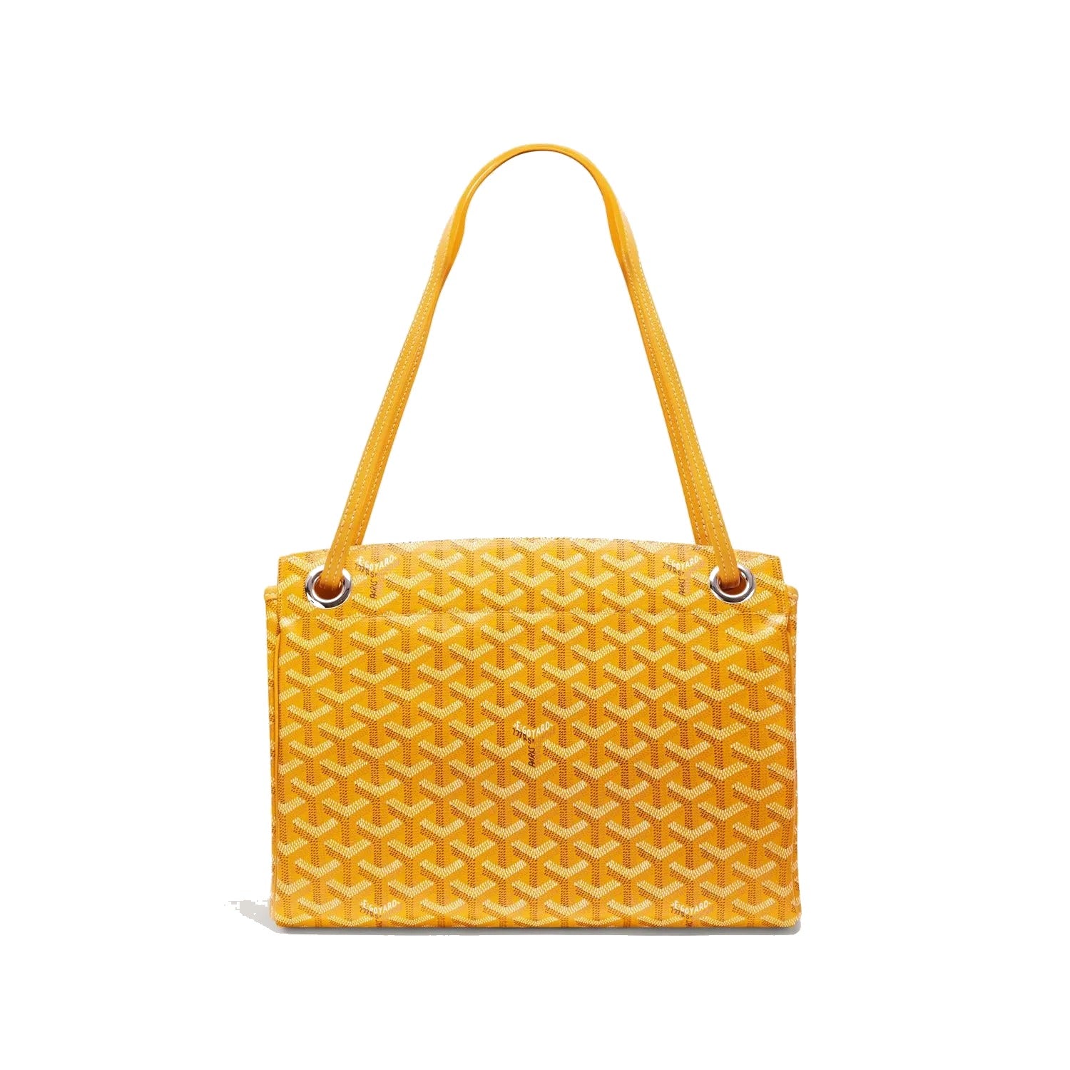 Soft Drawstring Bucket Bag - Yellow - 68