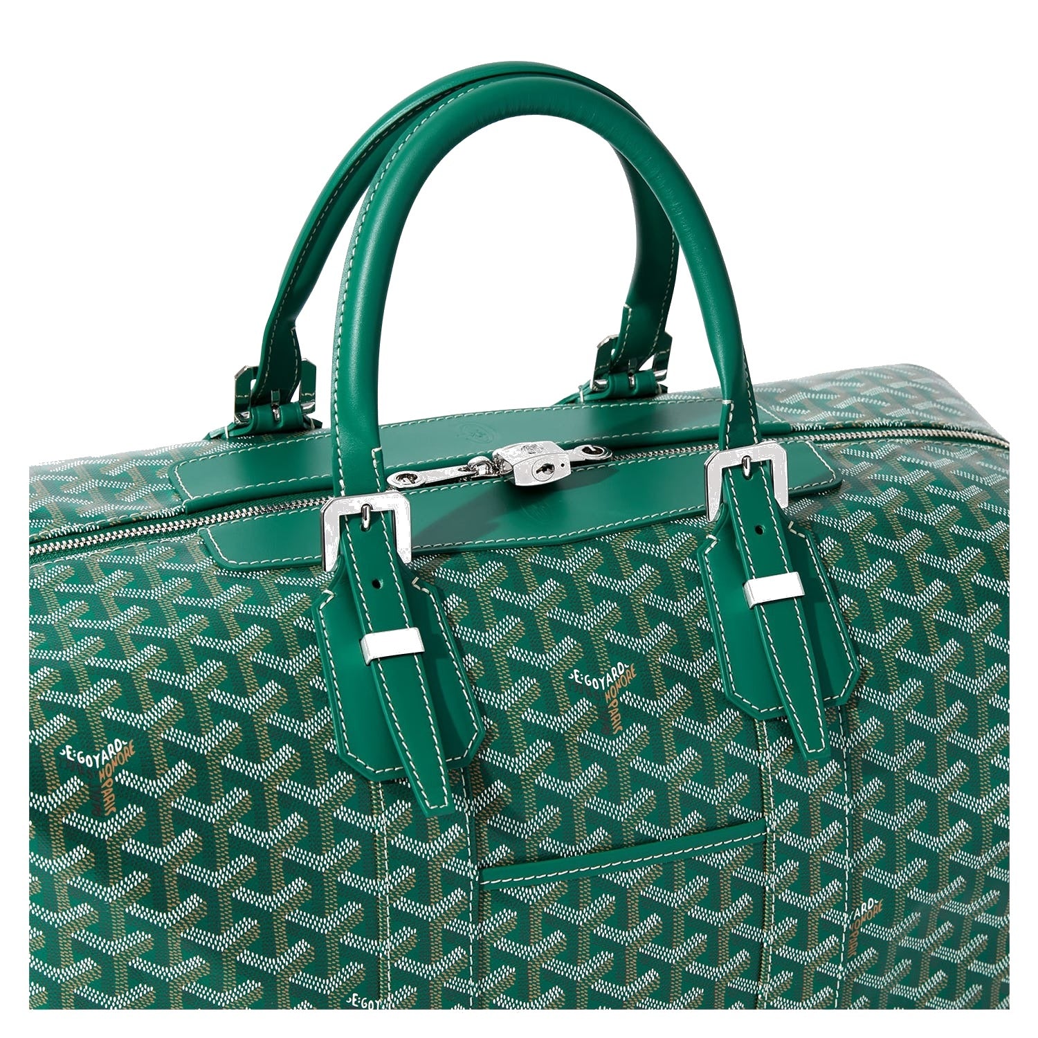 Canvas Bowling Travel Bag - 45cm - Green - 25