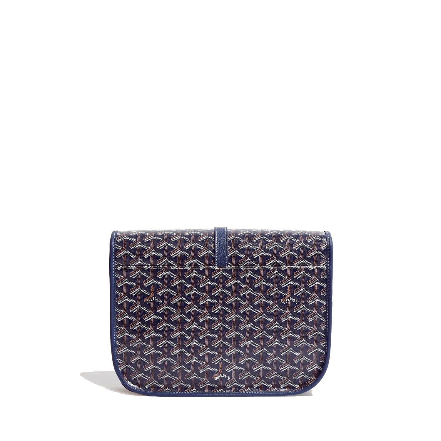 Canvas Crossbody Messenger - Medium - Navy Blue - 38