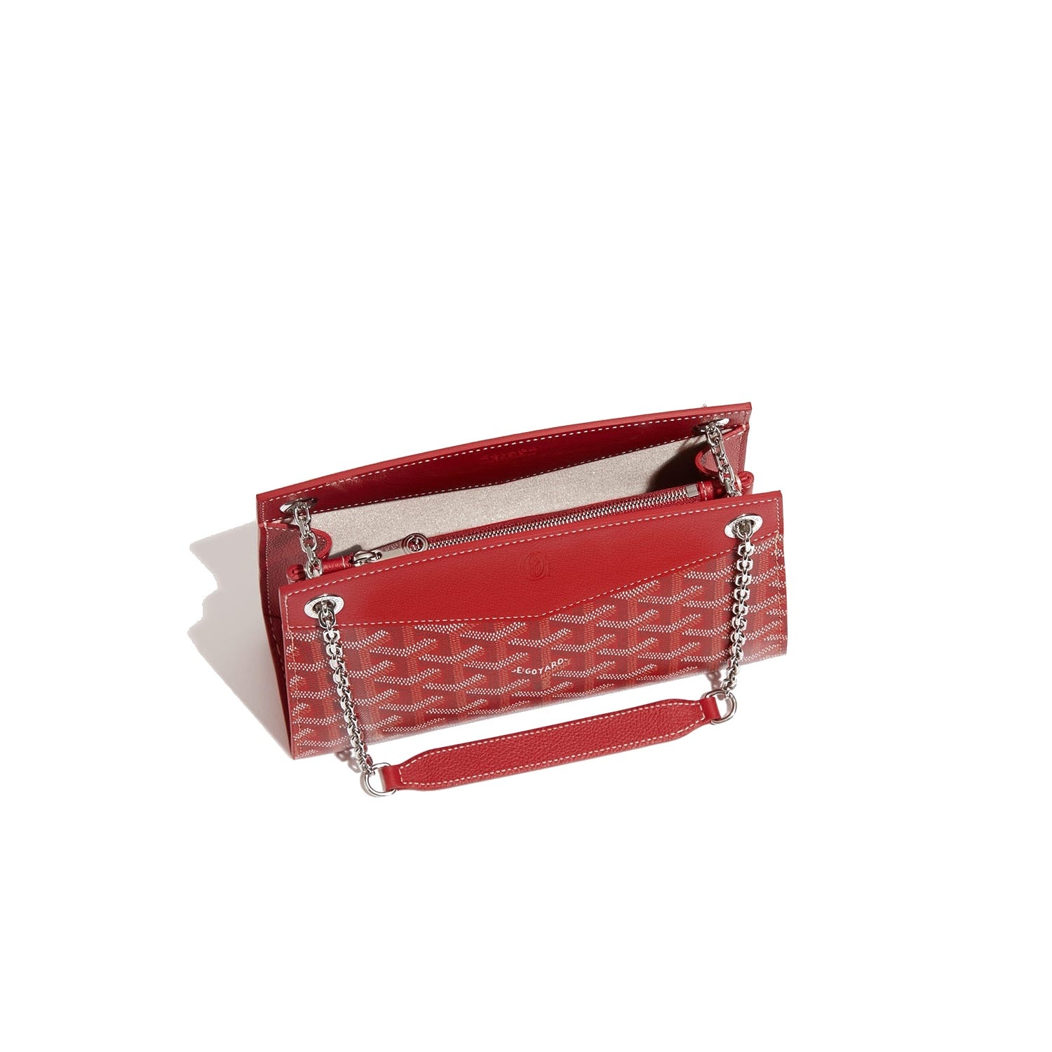 Structured Mini Bucket Bag - Red - 14