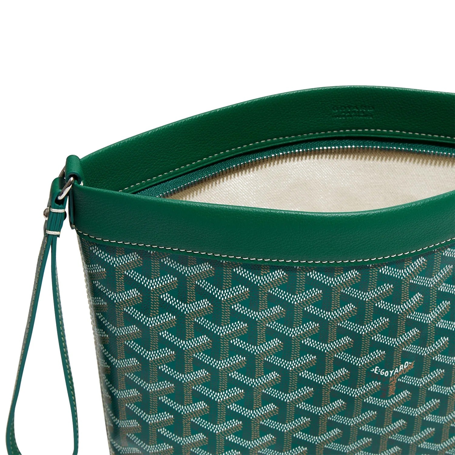 Compact Leather Everyday Pouch - Green - 24
