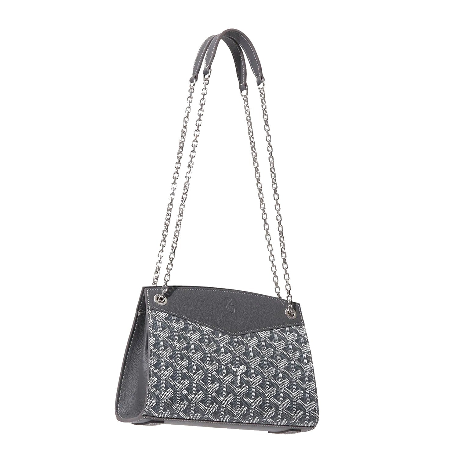 Structured Mini Bucket Bag - Grey - 47