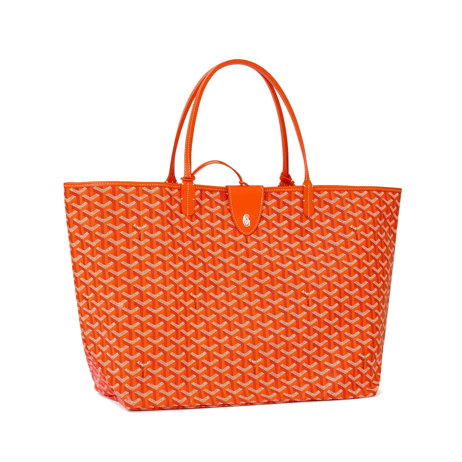 Lightweight Canvas Tote Bag - Large - Orange
