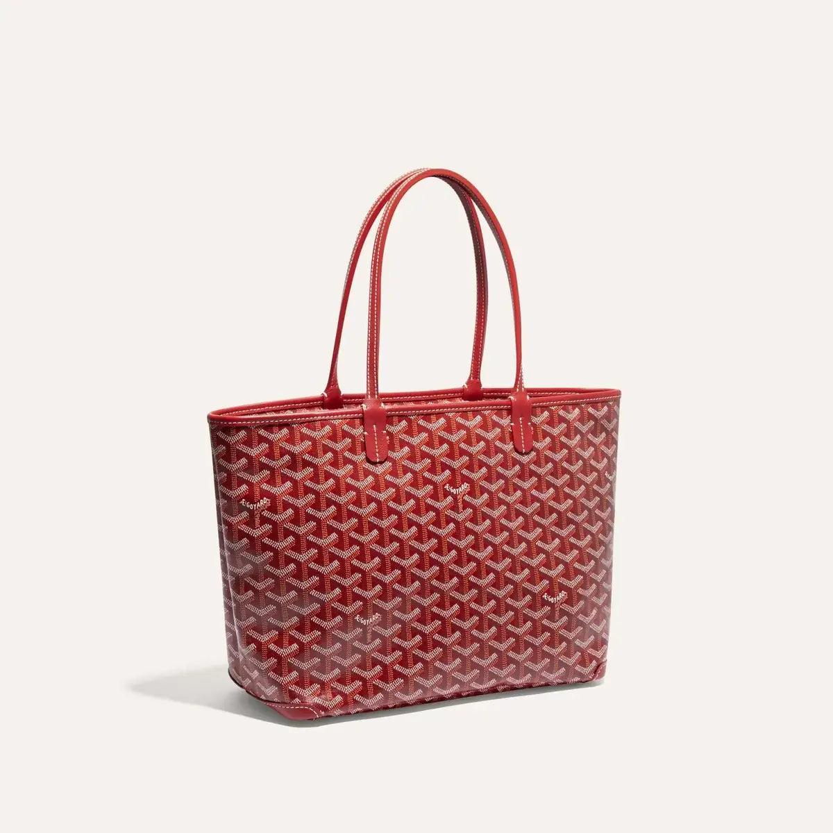 Artois PM Structured Tote - Red