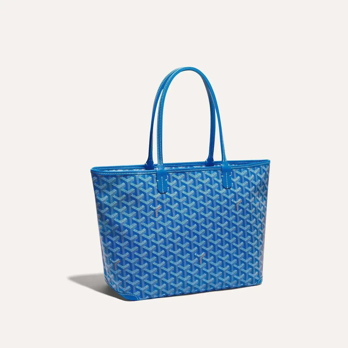 Artois PM Structured Tote - Sky Blue