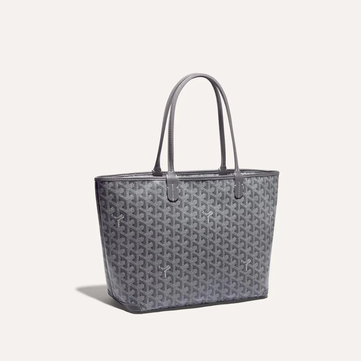 Artois PM Structured Tote - Gray
