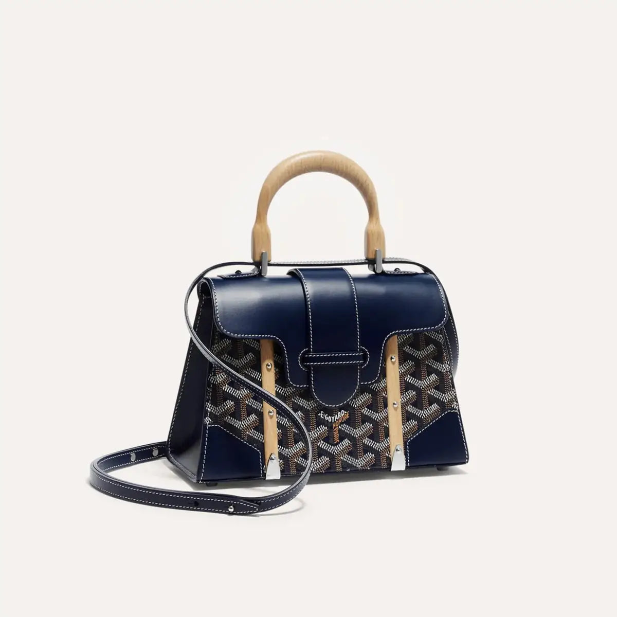 Saïgon Structuré Mini - Navy Blue